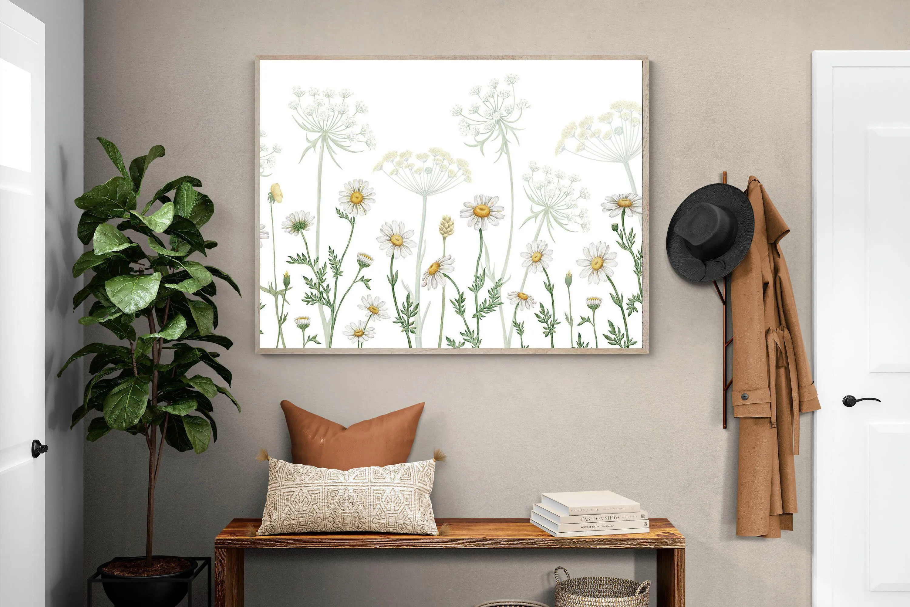 Dazzling Daisies (White)