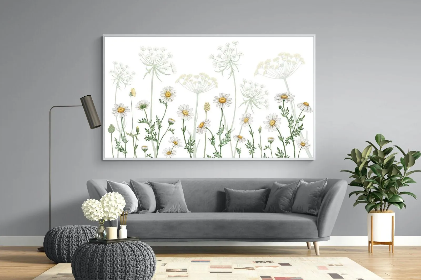 Dazzling Daisies (White)