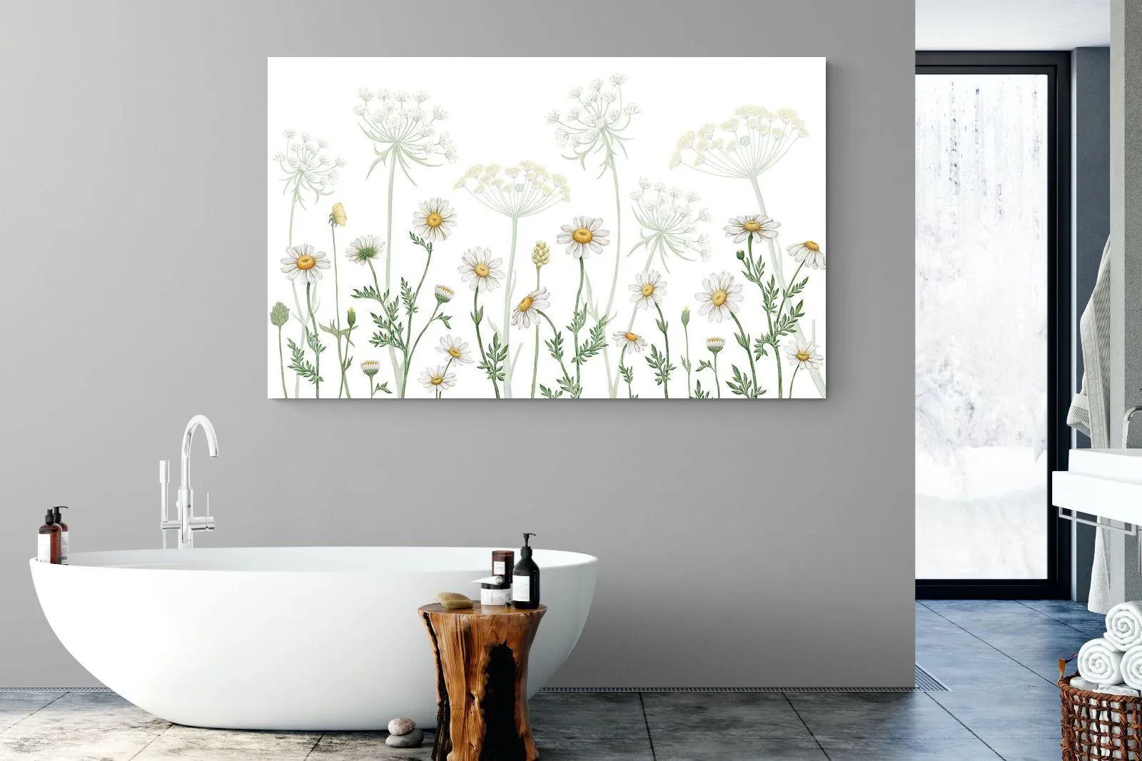 Dazzling Daisies (White)