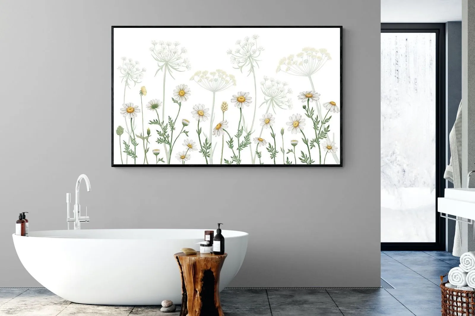 Dazzling Daisies (White)