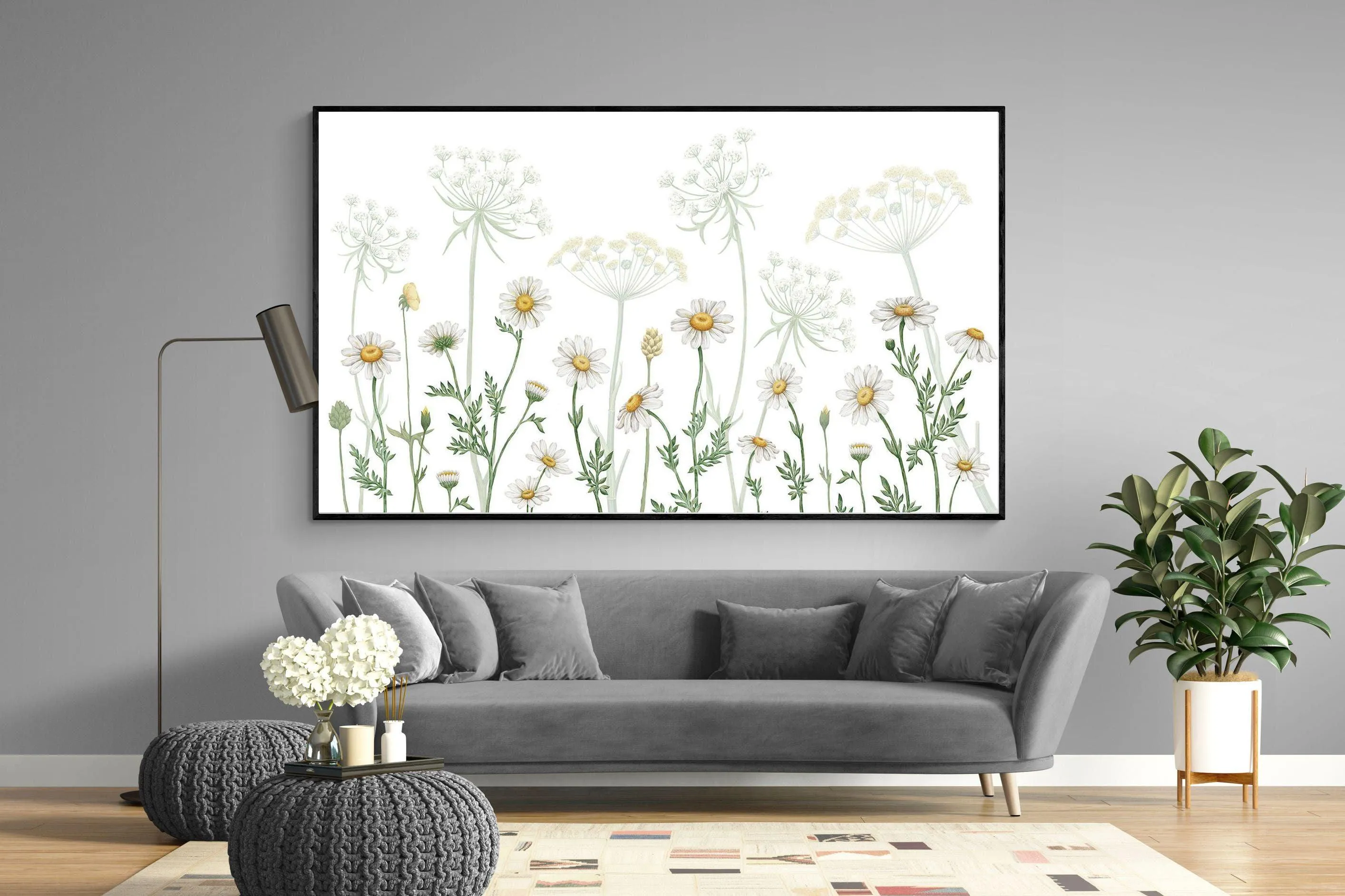 Dazzling Daisies (White)