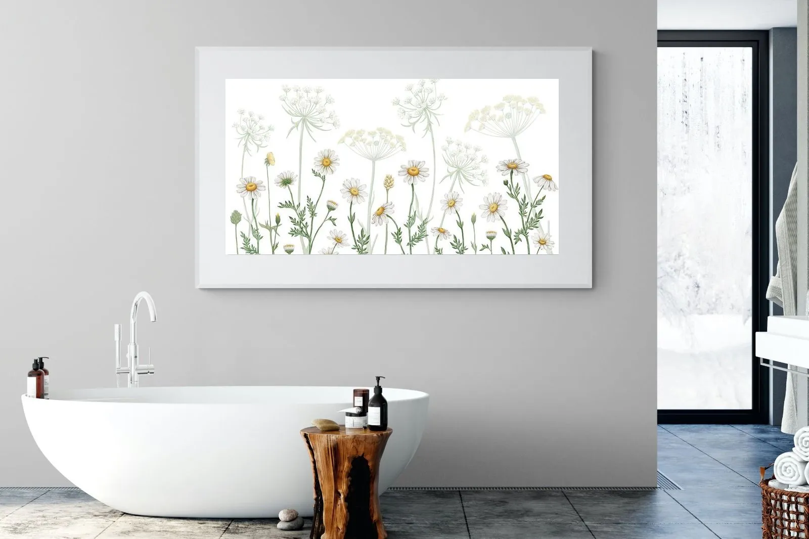 Dazzling Daisies (White)