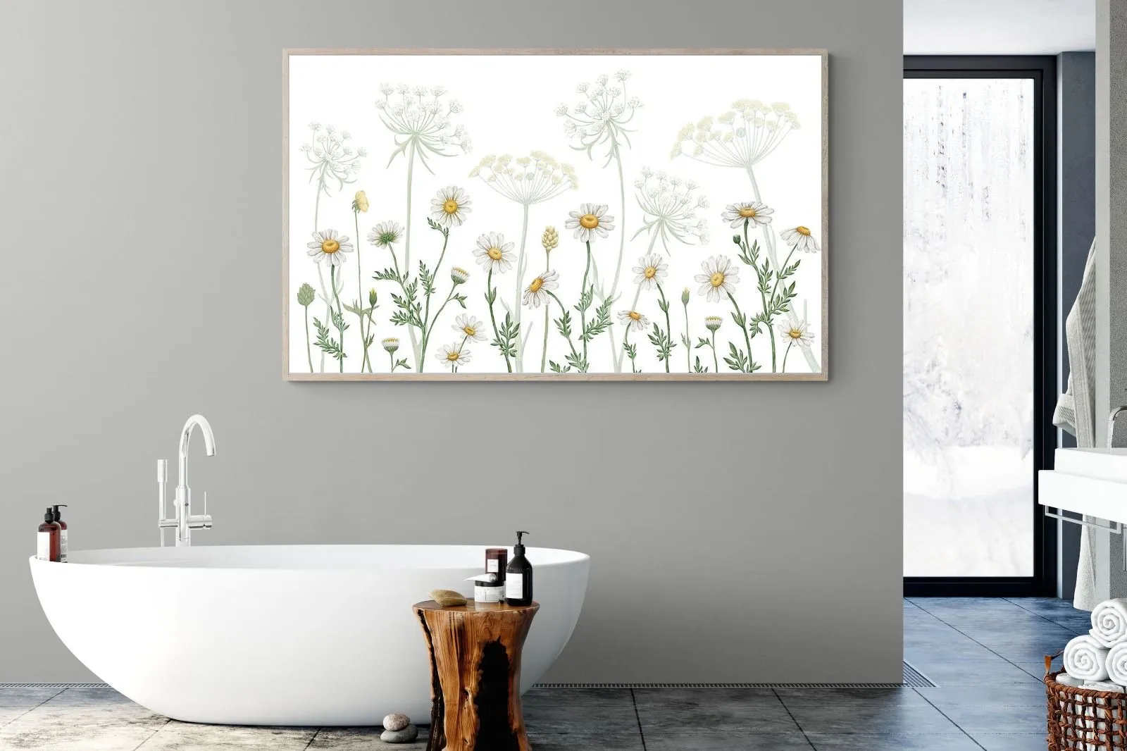 Dazzling Daisies (White)