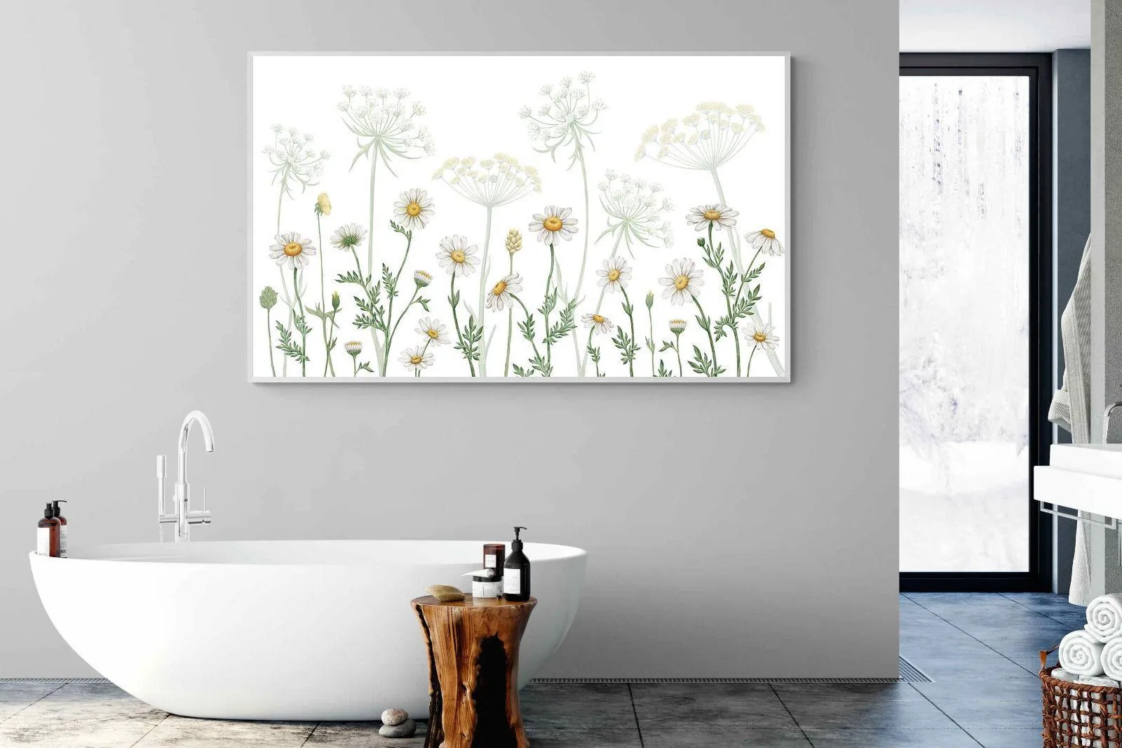 Dazzling Daisies (White)