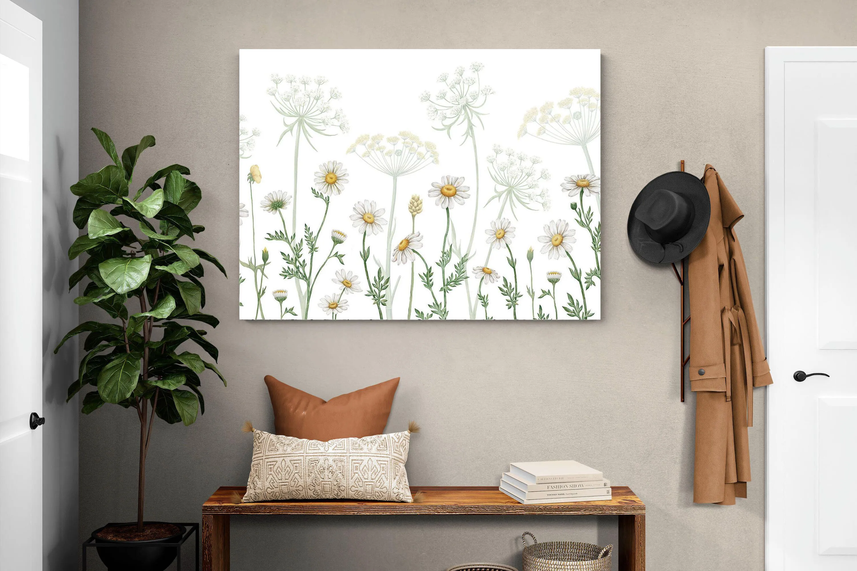 Dazzling Daisies (White)