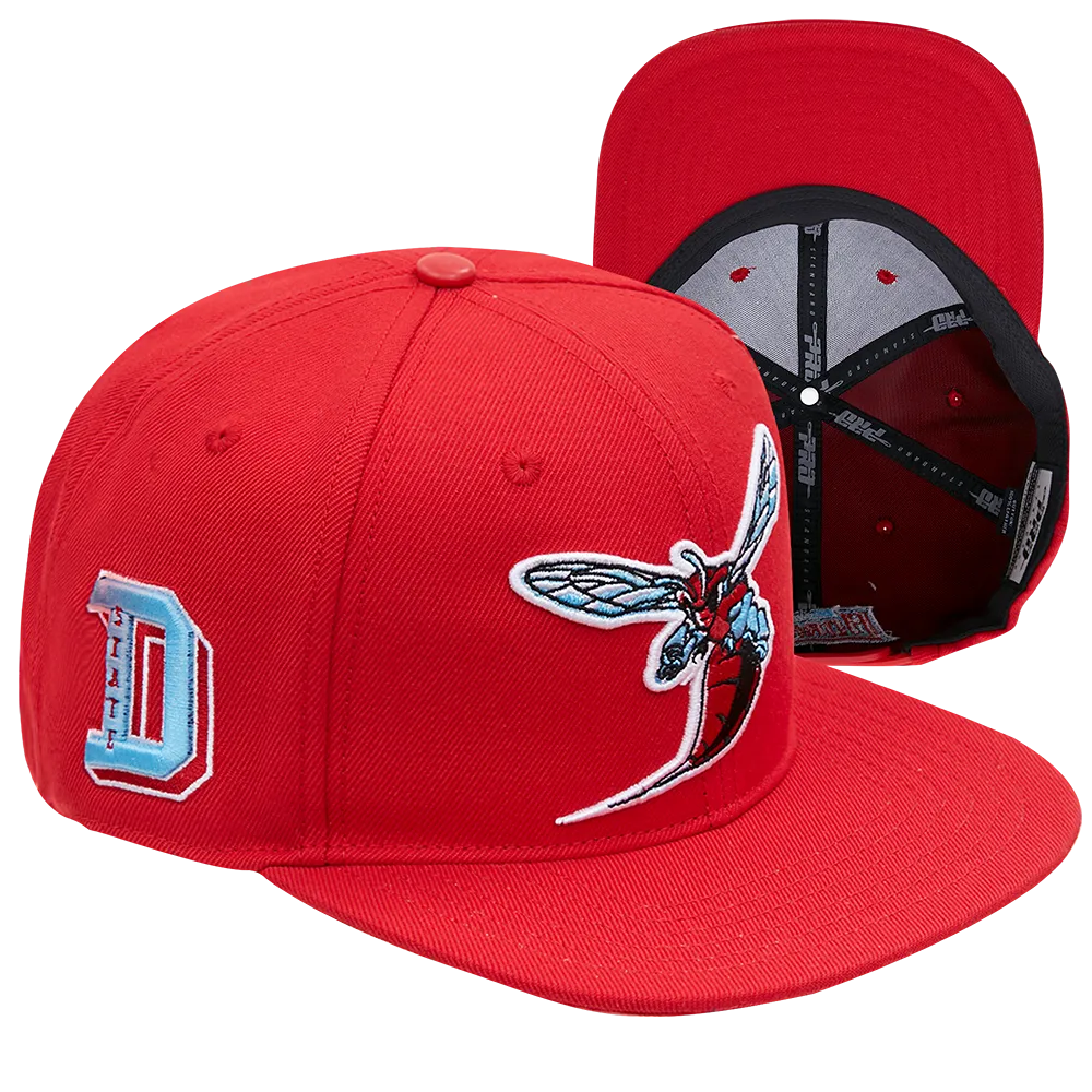 DELAWARE STATE UNIVERSITY CLASSIC UNISEX WOOL SNAPBACK HAT (RED)