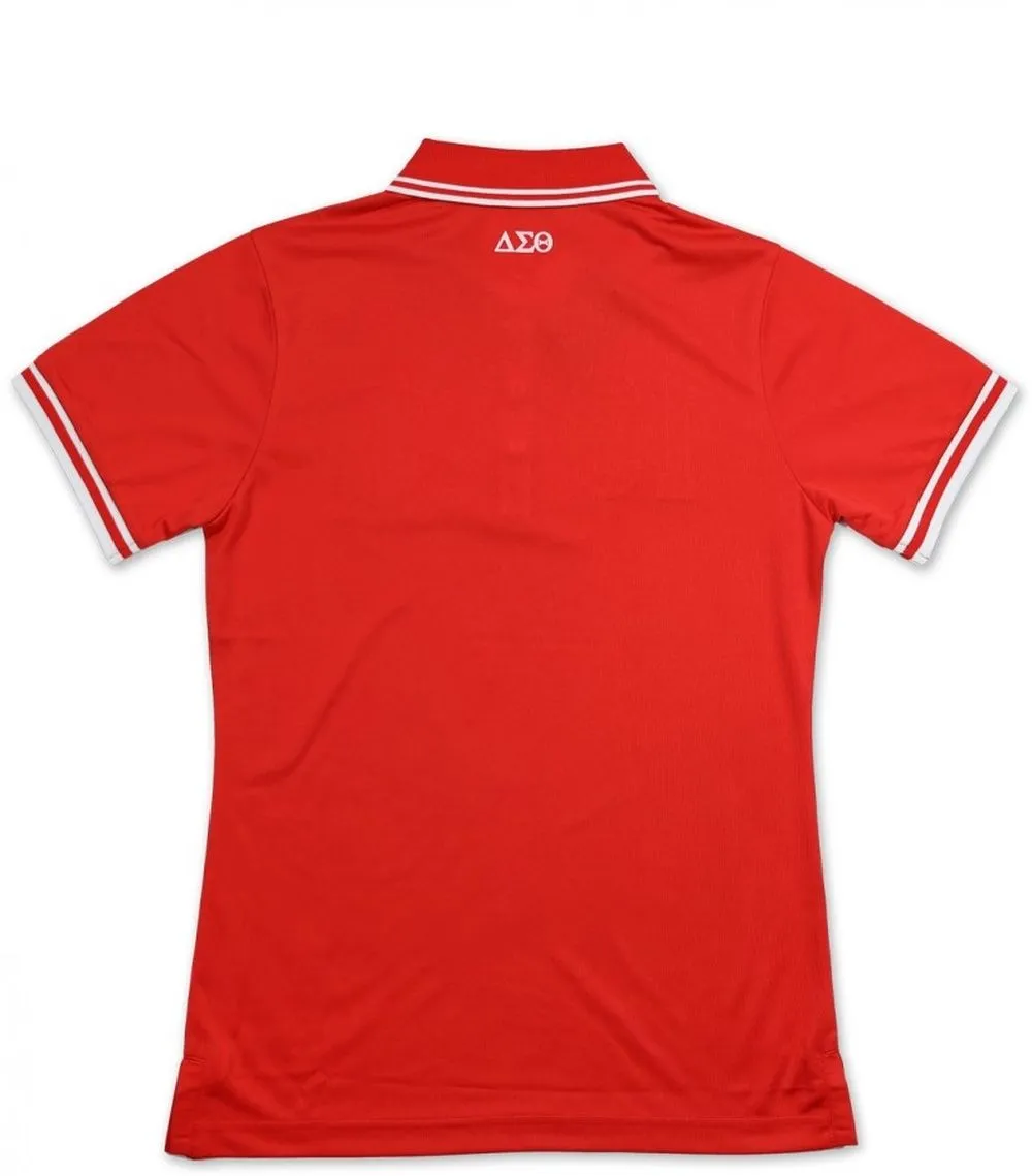 Delta Sigma Theta M5 Polo Shirt Red