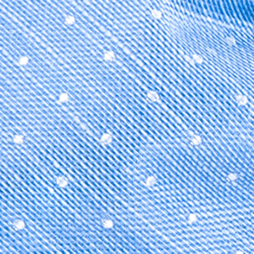 Destination Dots Light Blue Bow Tie