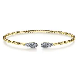Diamond Teardrop Bangle Bracelet