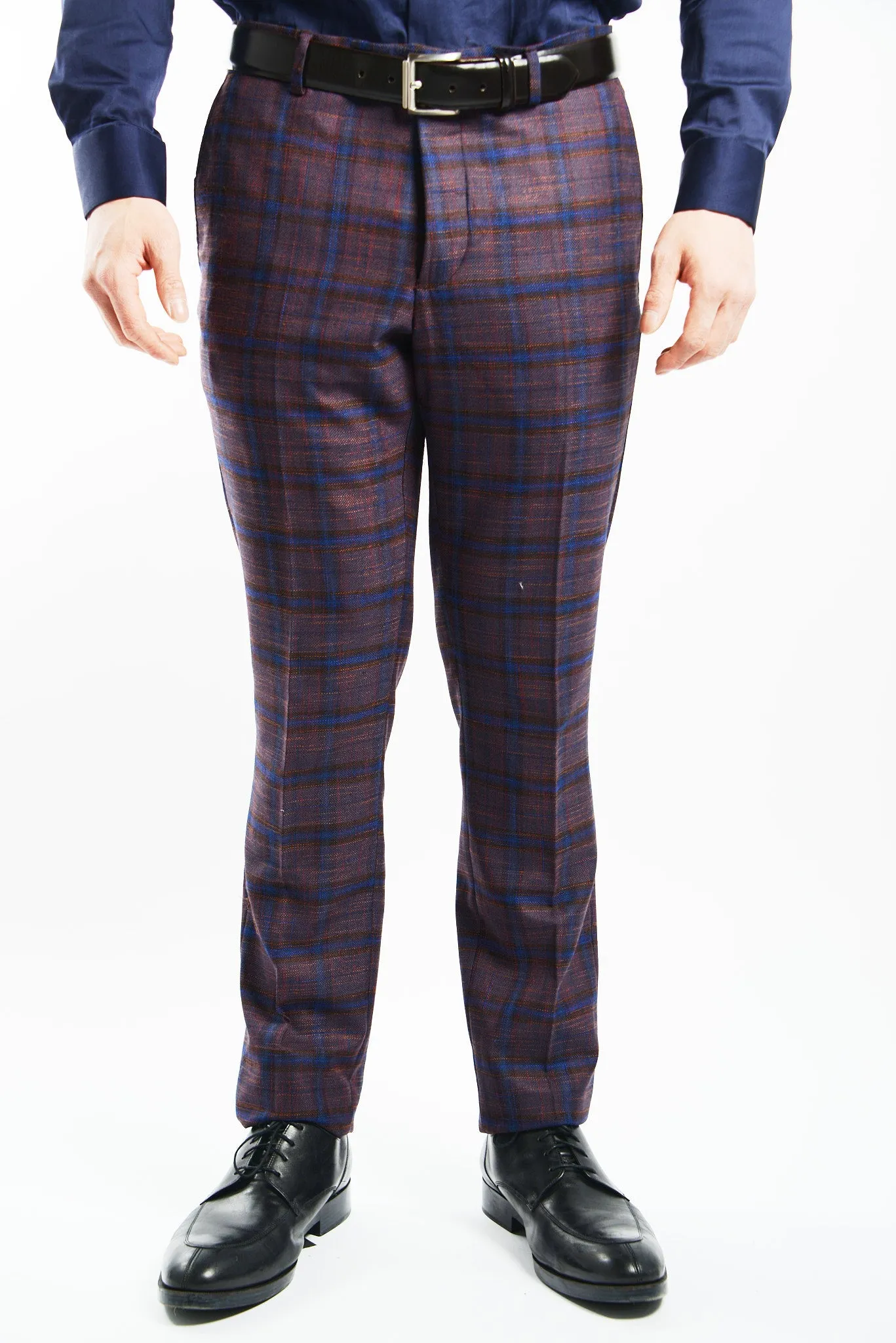 EURO WINDOWPANE DT DRESS PANT