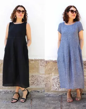 Eva Dress Sewing Pattern, Tessuti