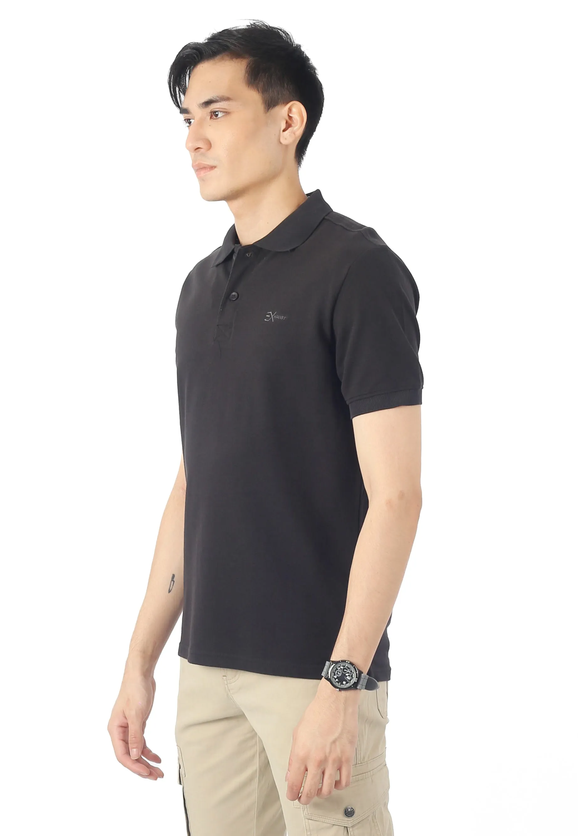 EXHAUST MENS POLO T-SHIRT [SLIM FIT] 1390