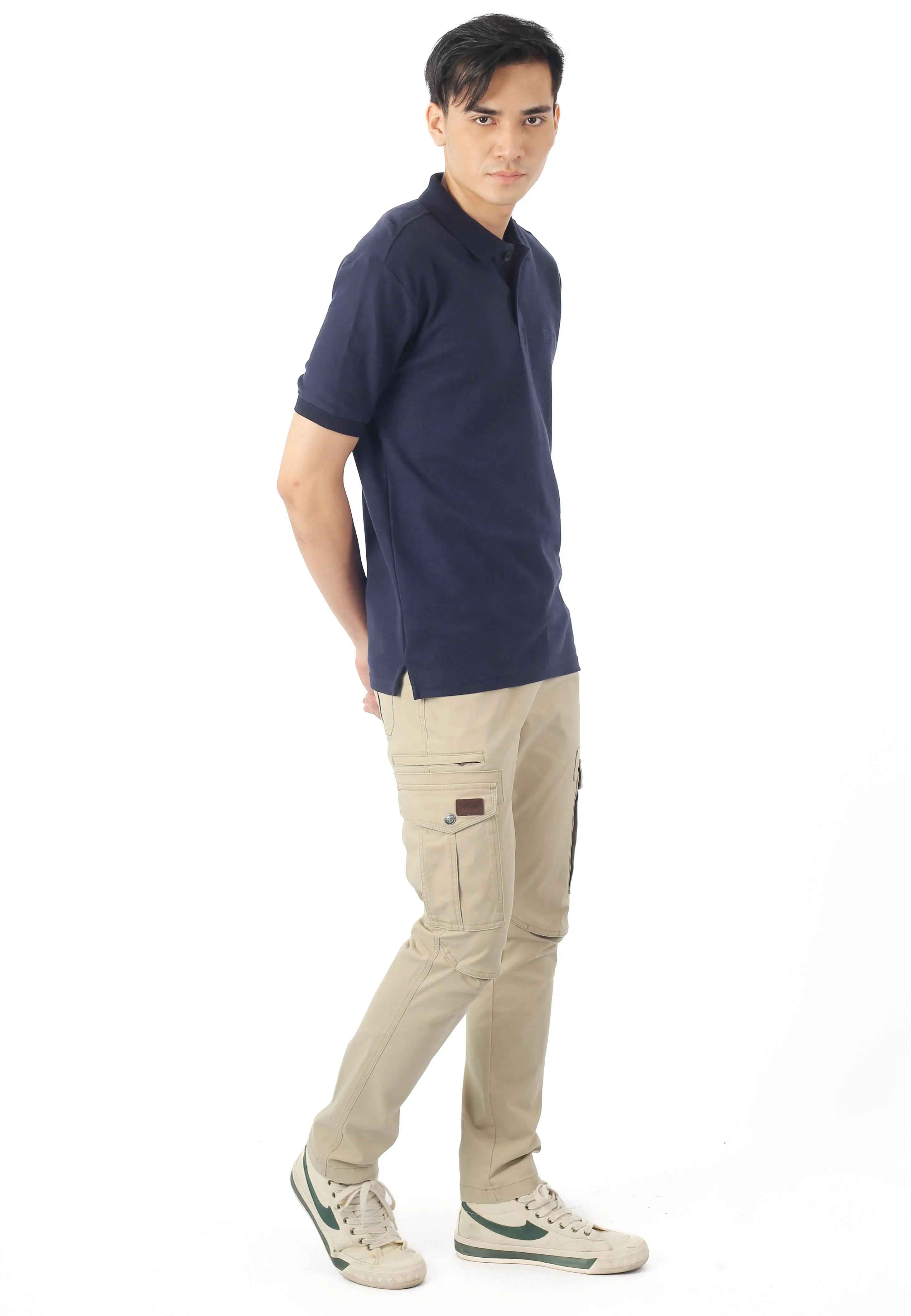 EXHAUST MENS POLO T-SHIRT [SLIM FIT] 1390