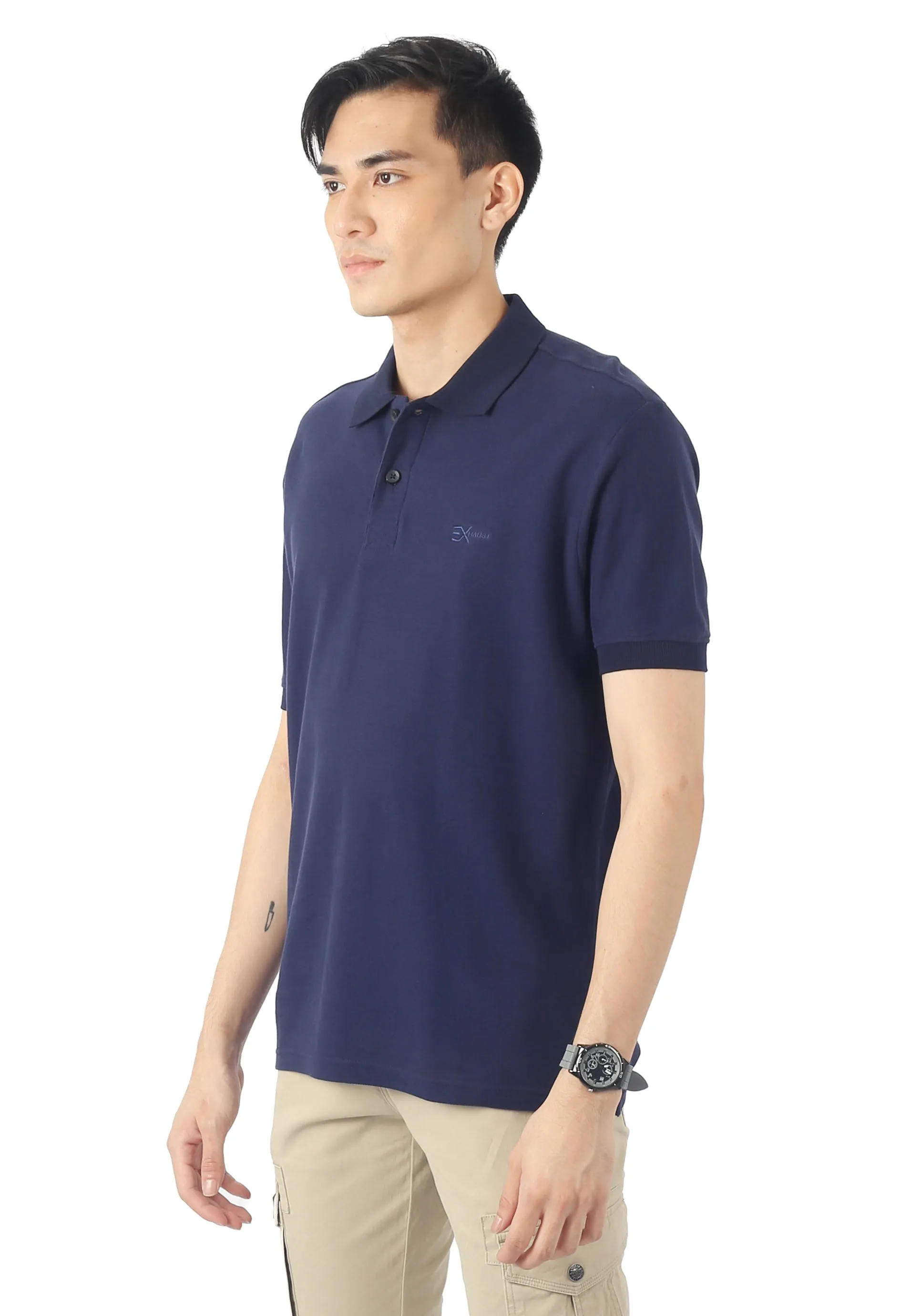 EXHAUST MENS POLO T-SHIRT [SLIM FIT] 1390