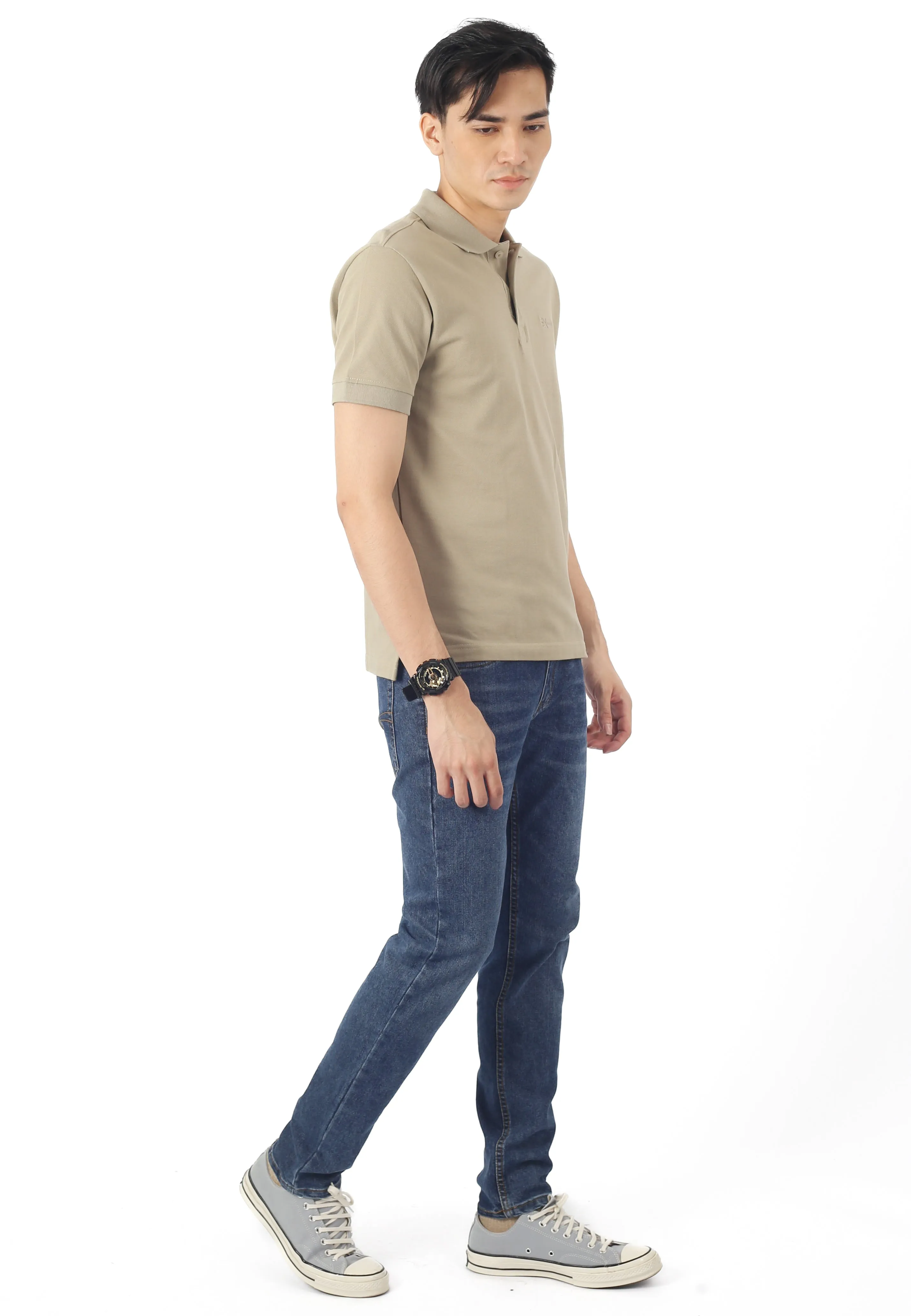 EXHAUST MENS POLO T-SHIRT [SLIM FIT] 1390
