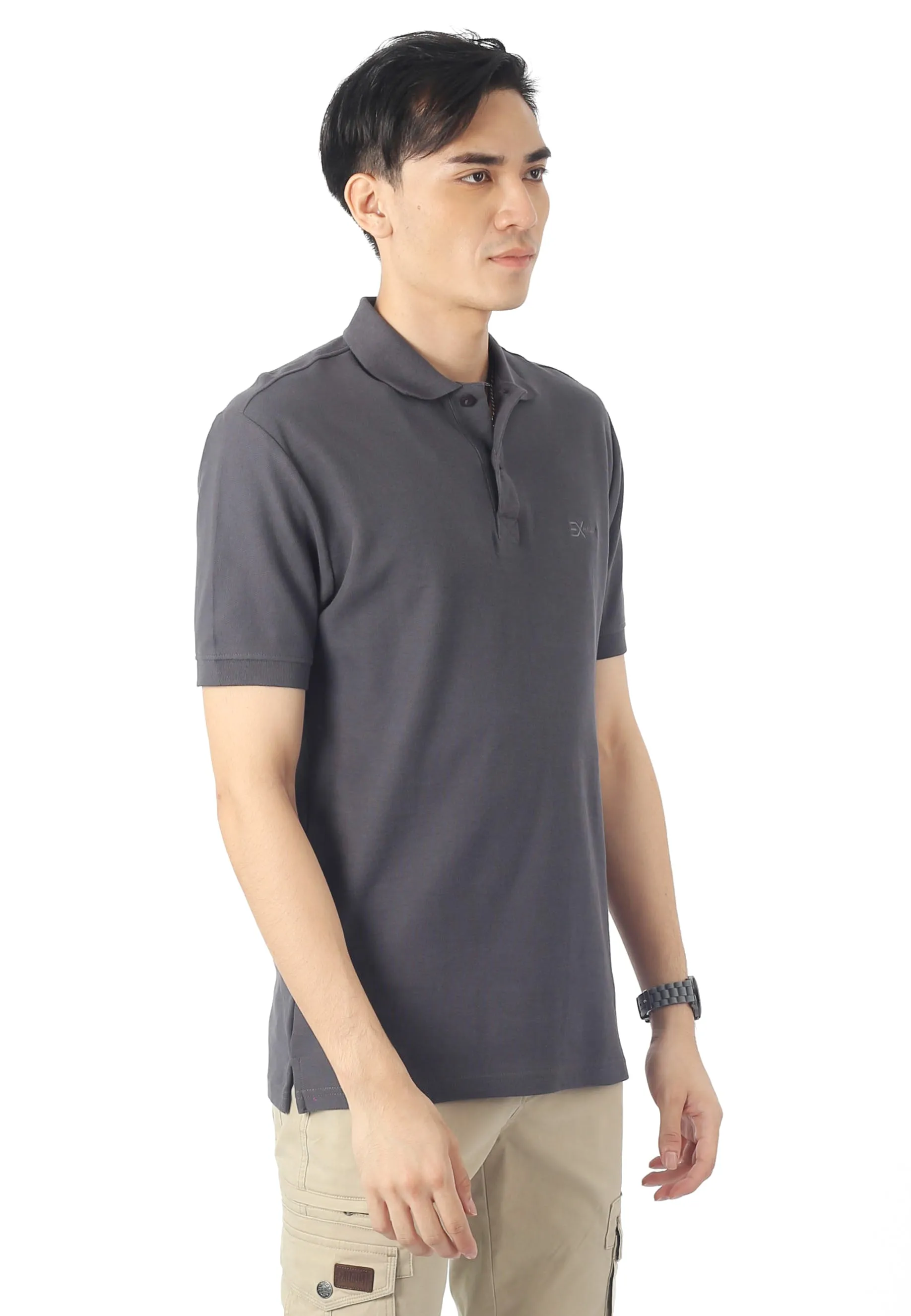 EXHAUST MENS POLO T-SHIRT [SLIM FIT] 1390
