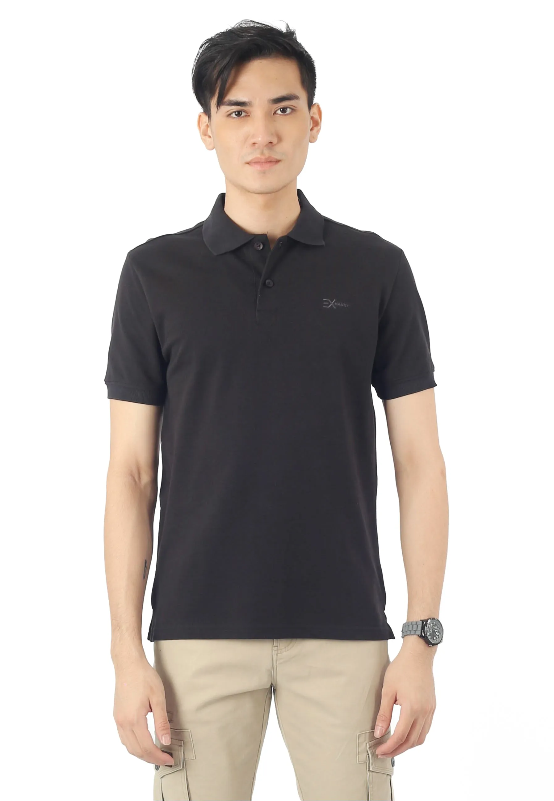 EXHAUST MENS POLO T-SHIRT [SLIM FIT] 1390