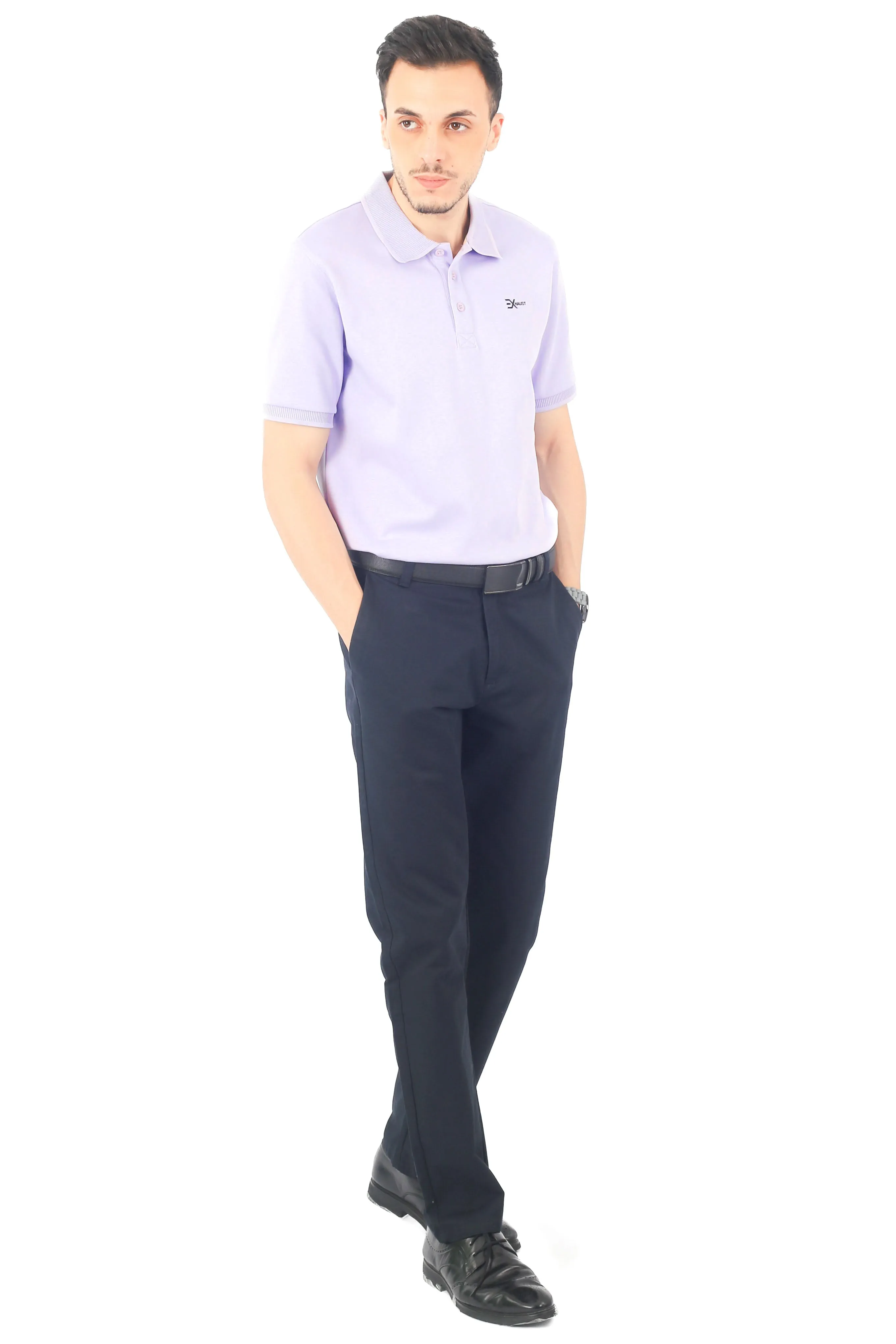 EXHAUST MENS POLO T-SHIRT [SLIM FIT] 1598