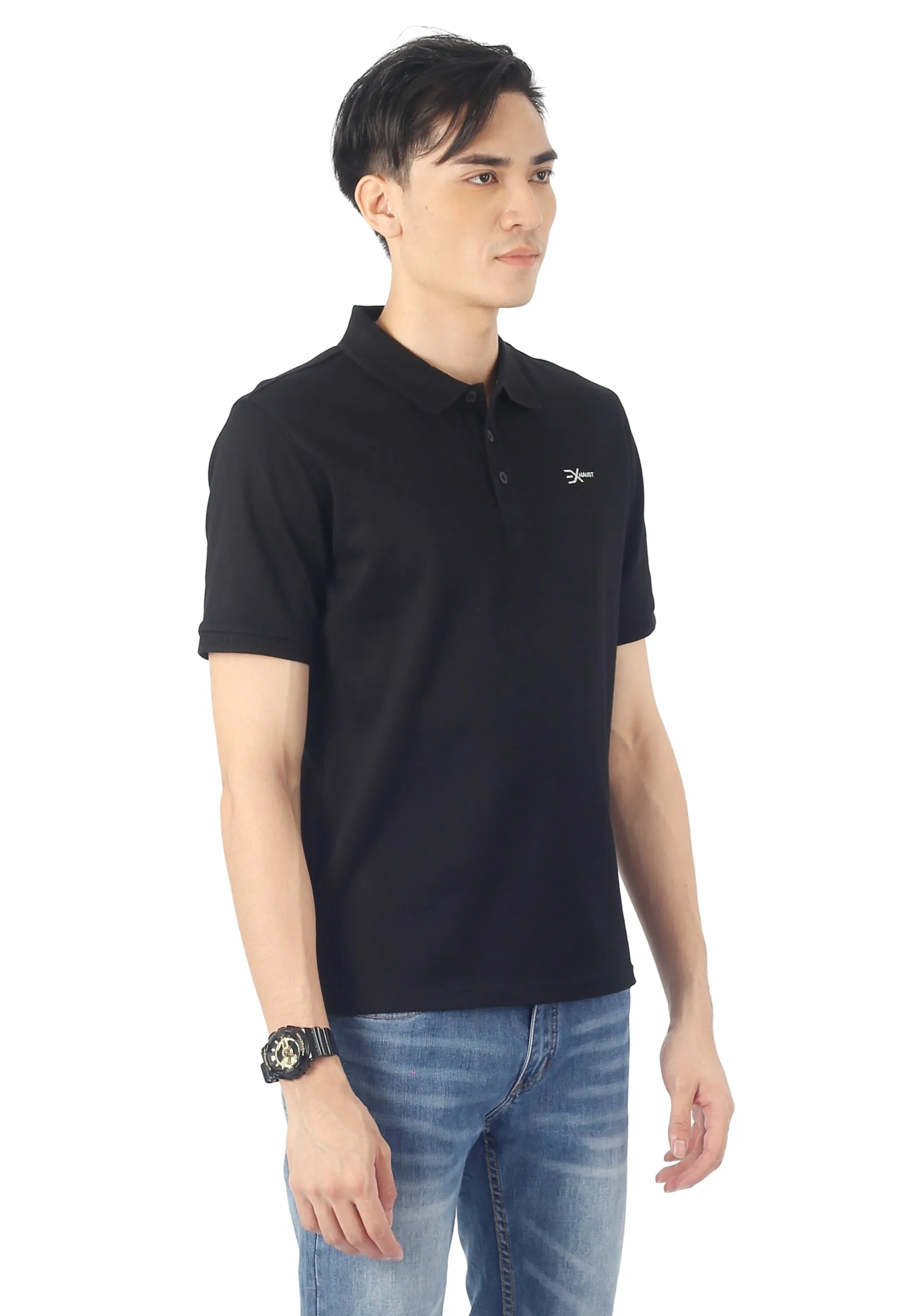 EXHAUST MENS POLO T-SHIRT [SLIM FIT] 1598