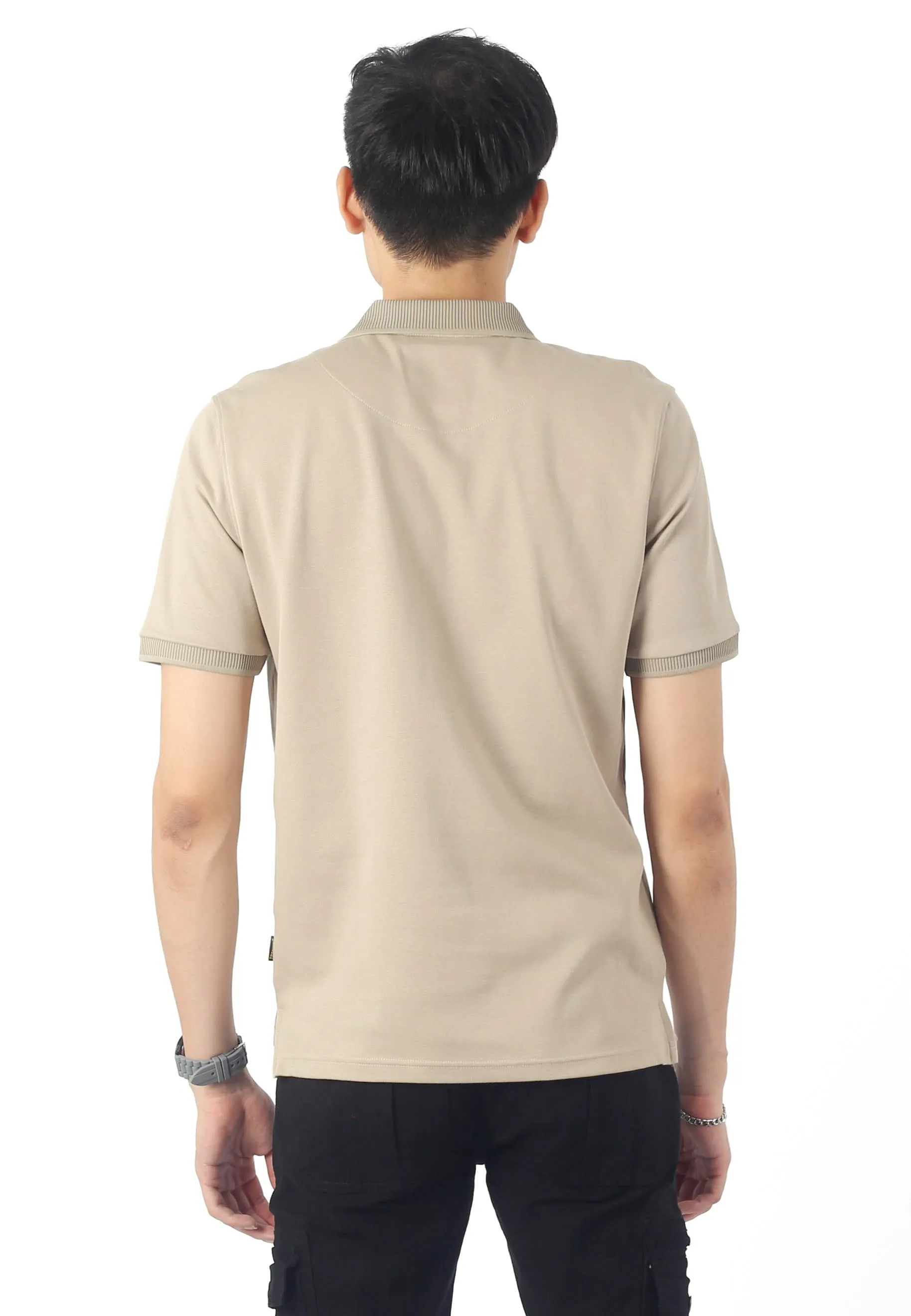 EXHAUST MENS POLO T-SHIRT [SLIM FIT] 1598