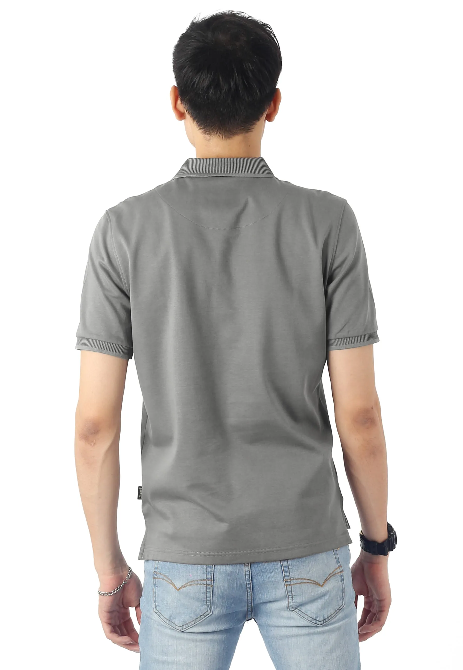 EXHAUST MENS POLO T-SHIRT [SLIM FIT] 1598