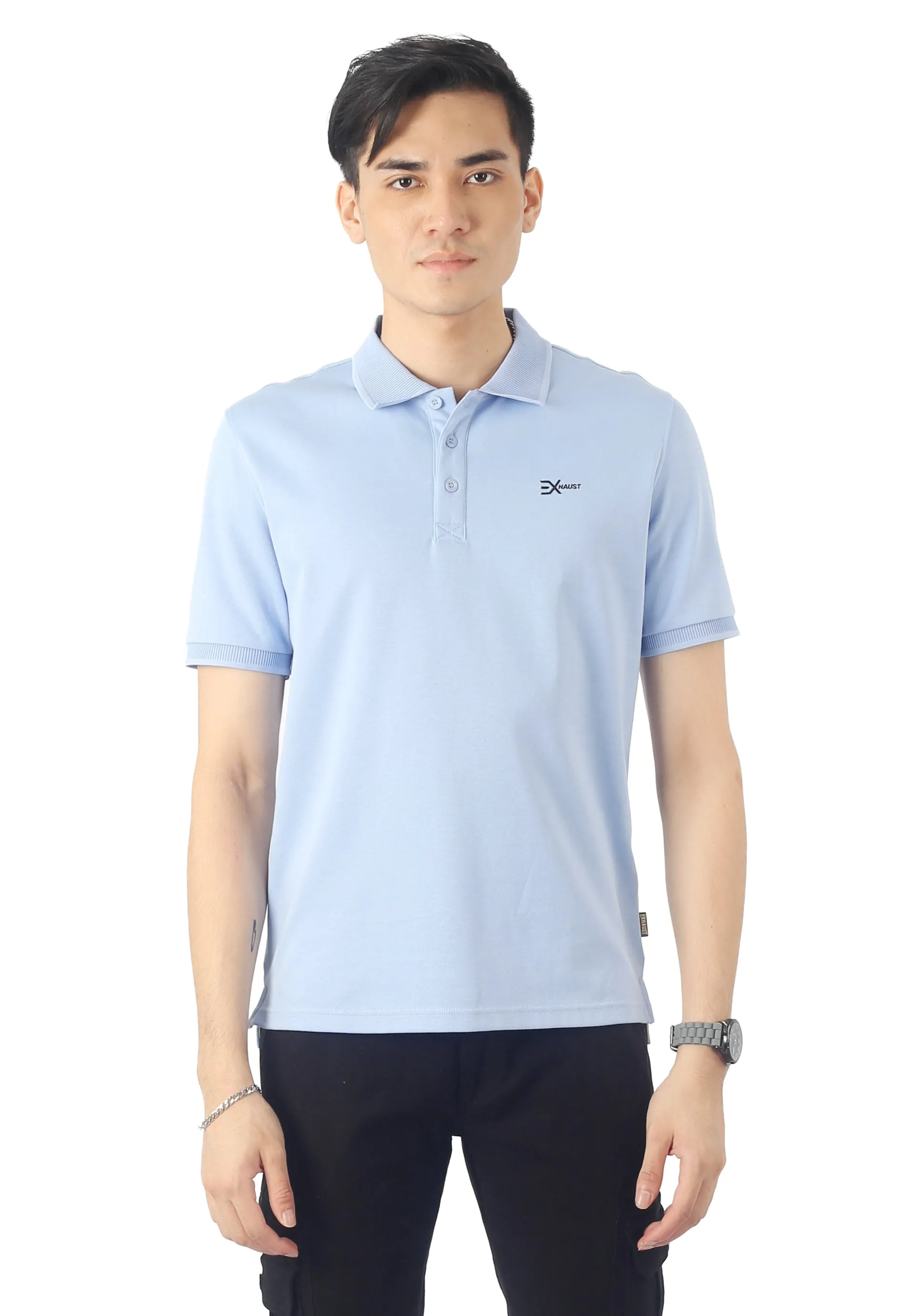 EXHAUST MENS POLO T-SHIRT [SLIM FIT] 1598