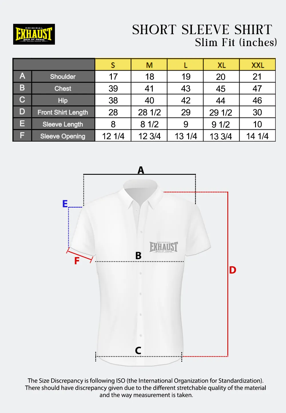 EXHAUST SHORT SLEEVE SHIRT [SLIM FIT] 1544