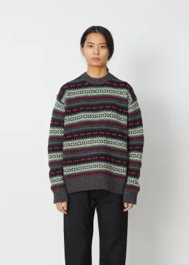Fair Isle Wool Sweater