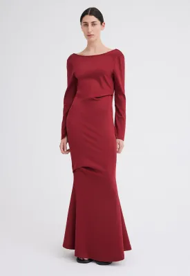 Flux Maxi Dress - Cheru Red