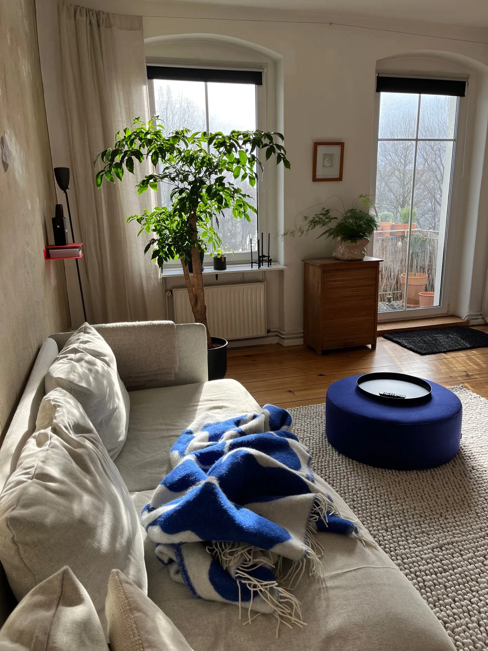 Folk Pouf - low