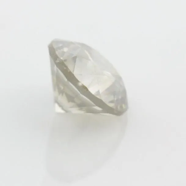 GIA Graded Round Fancy Champagne Diamond 1.59 Carat, I1 Clarity (2181802916)