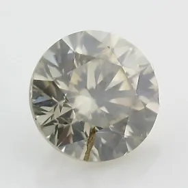 GIA Graded Round Fancy Champagne Diamond 1.59 Carat, I1 Clarity (2181802916)