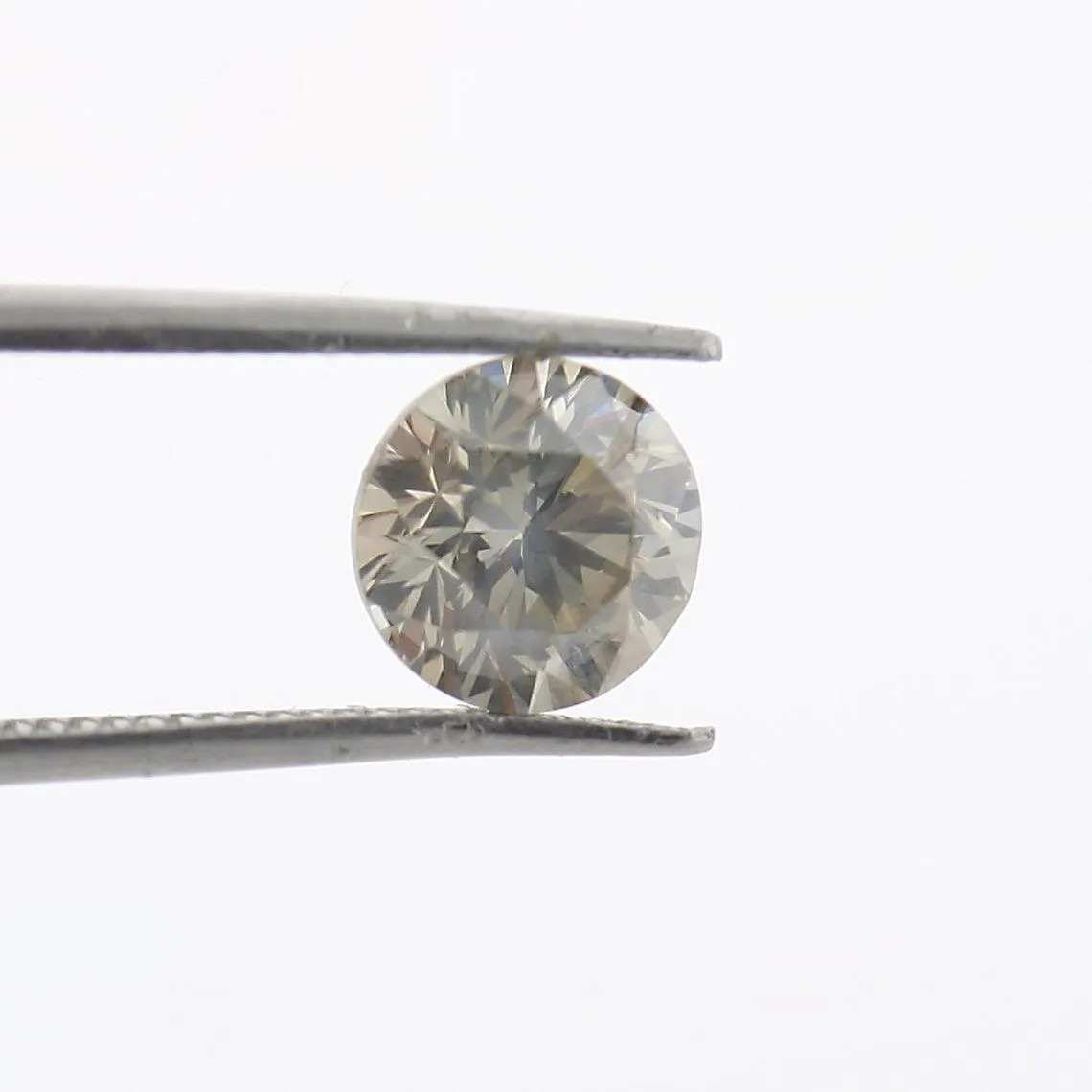 GIA Graded Round Fancy Champagne Diamond 1.59 Carat, I1 Clarity (2181802916)