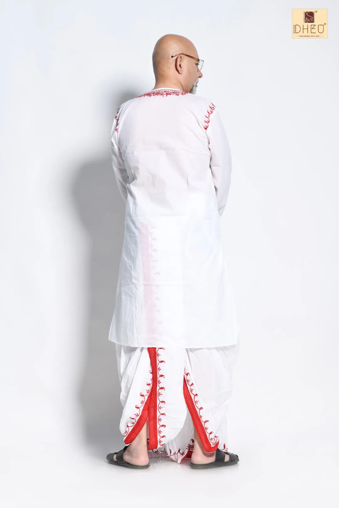 Harishchandra- Dheu Designer Kurta-Dhoti(Optional)Set