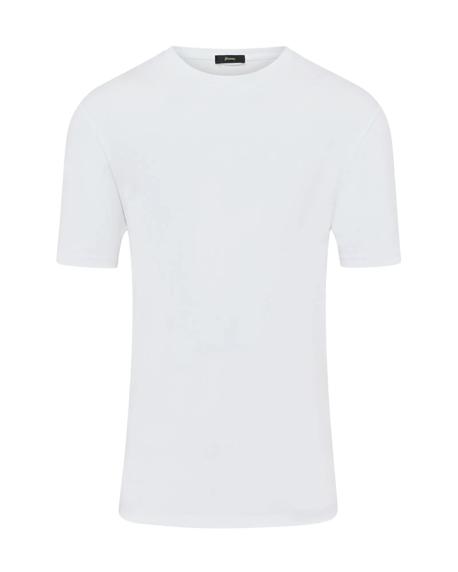 Herno Superfine Short Sleeve Stretch T-shirt (White)