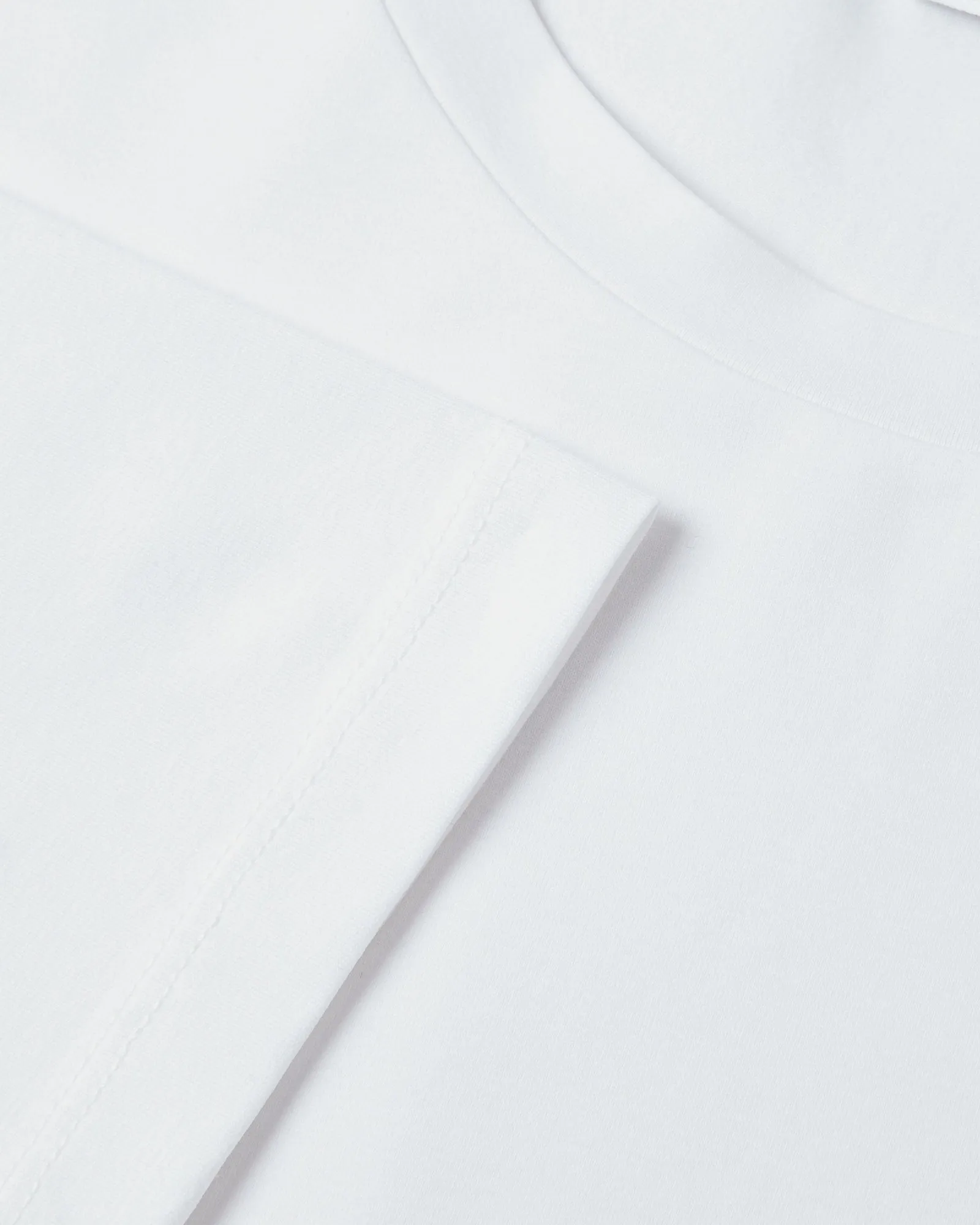 Herno Superfine Short Sleeve Stretch T-shirt (White)