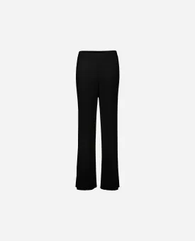 Hose aus Cashmere in Schwarz