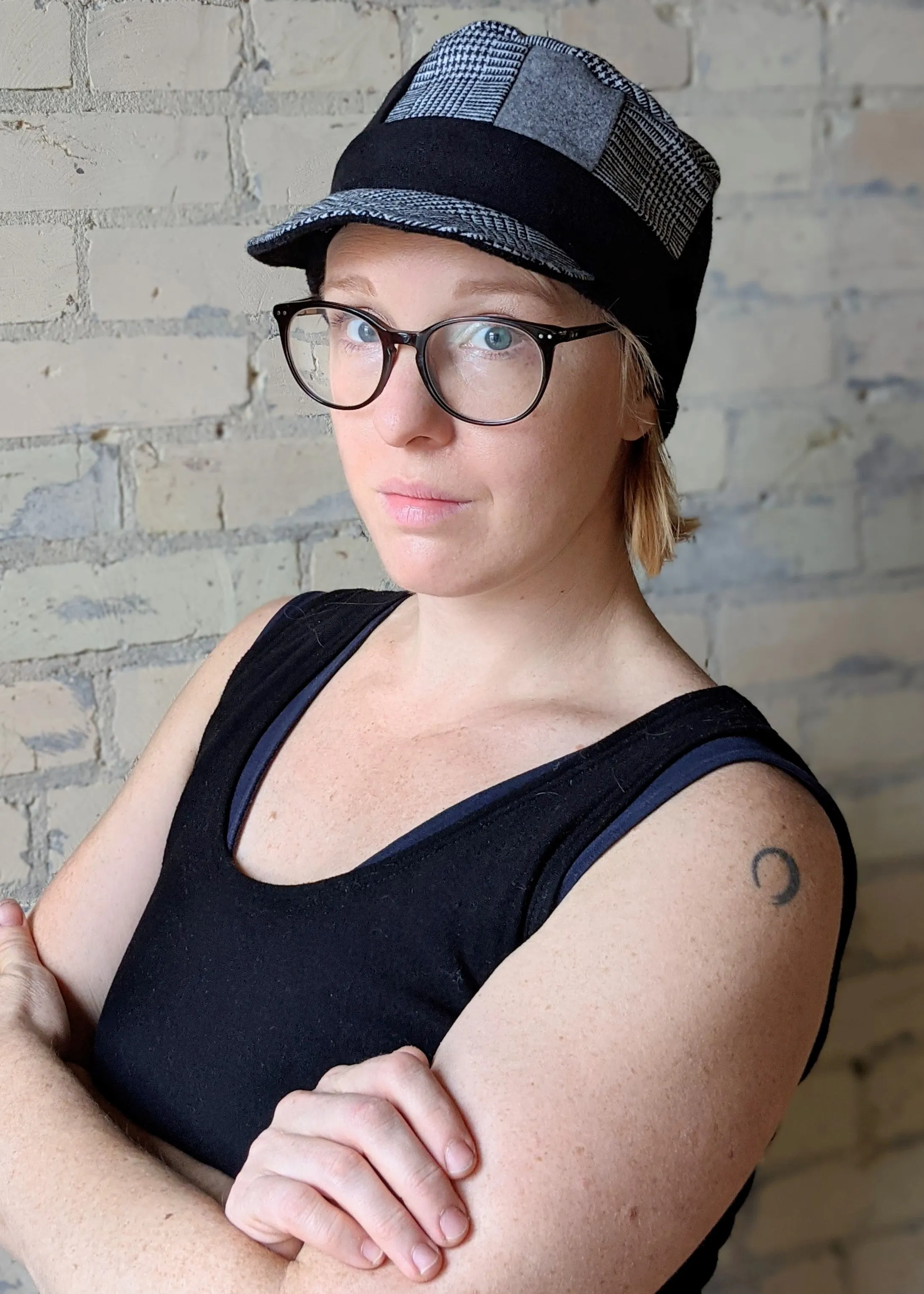 Houndstooth Hat