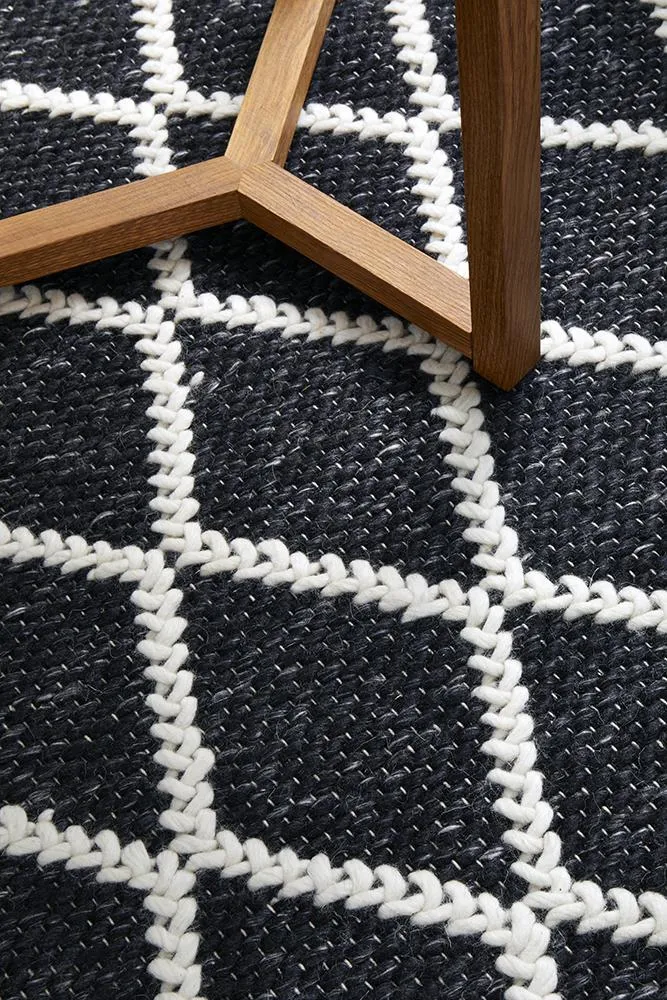 Hugh Black Rug