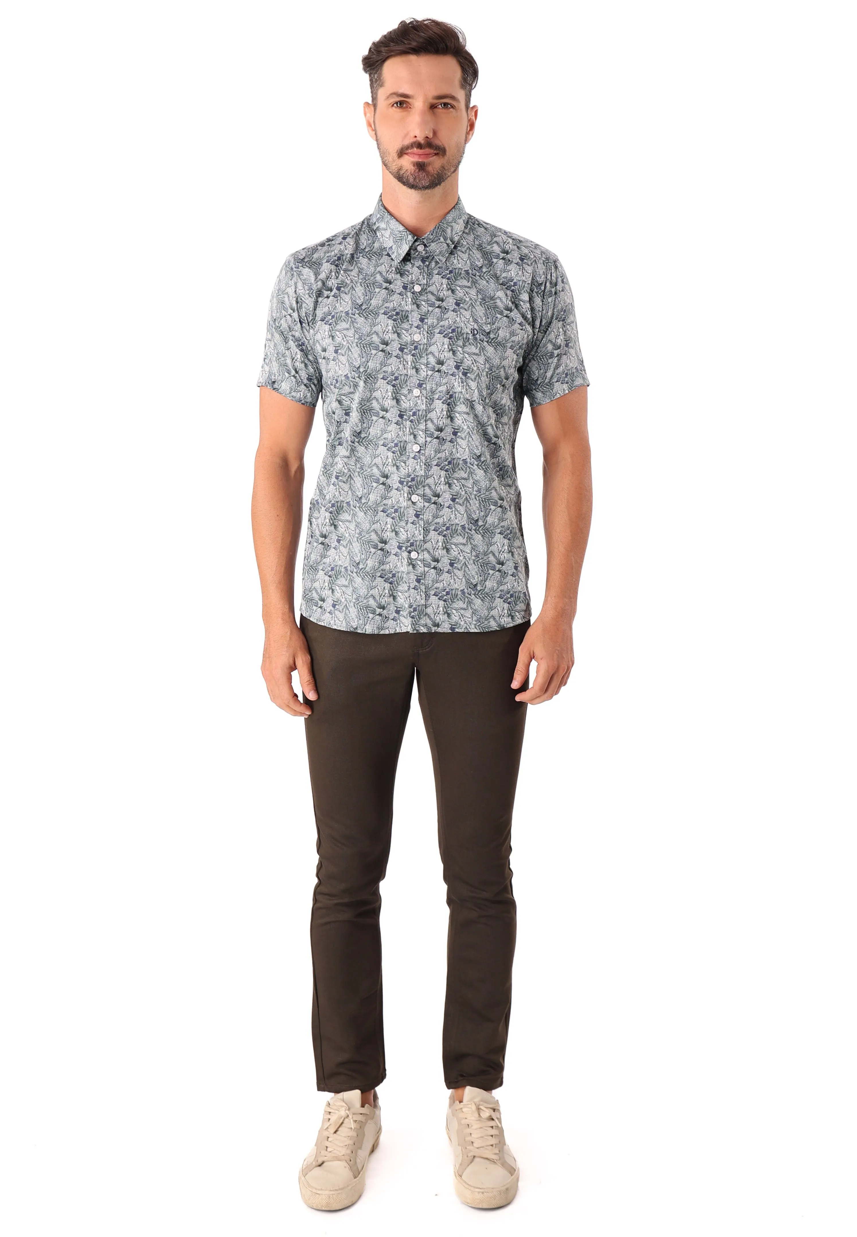 IDEXER SHORT SLEEVE SHIRT [SLIM FIT] ID0253