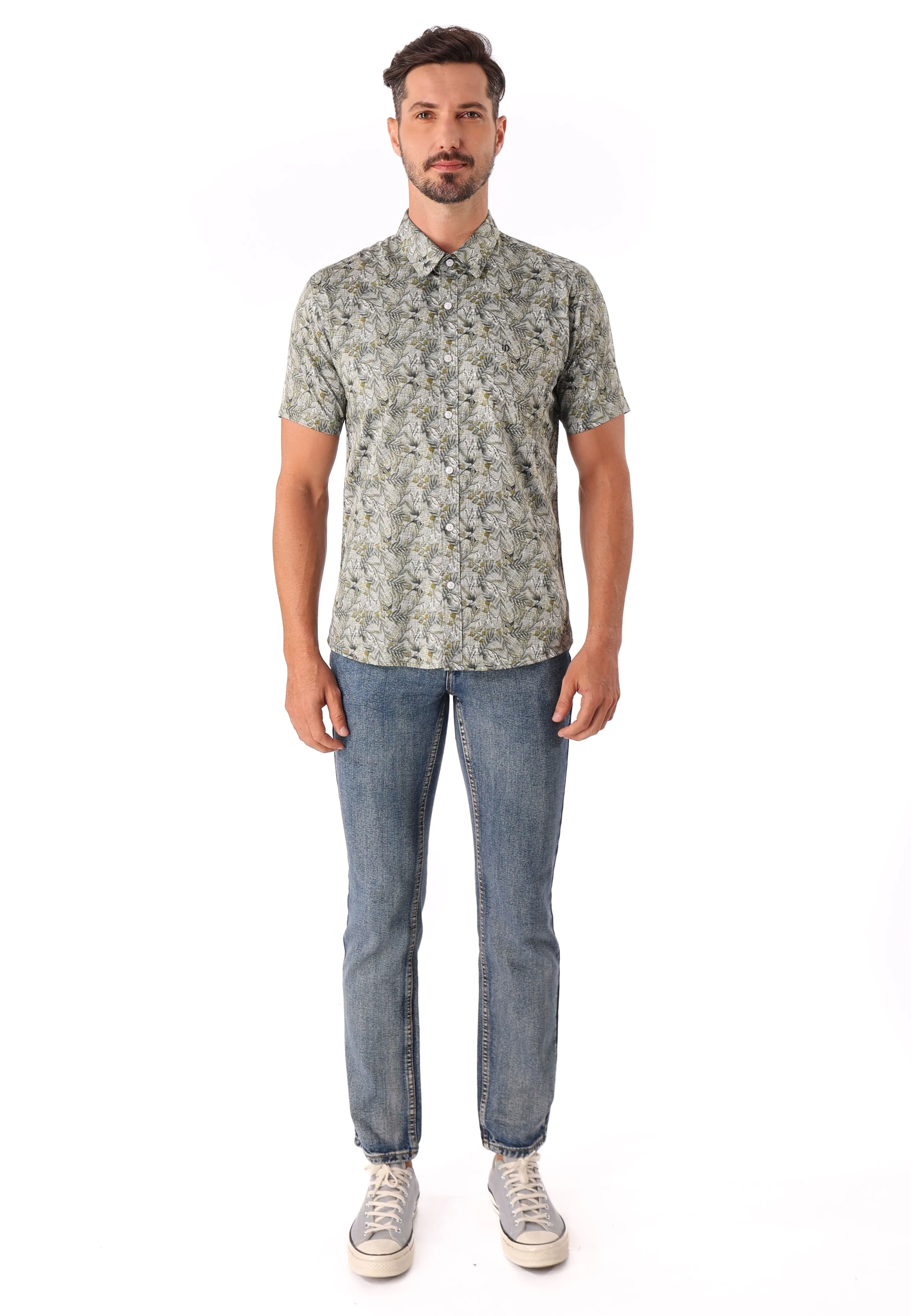 IDEXER SHORT SLEEVE SHIRT [SLIM FIT] ID0253