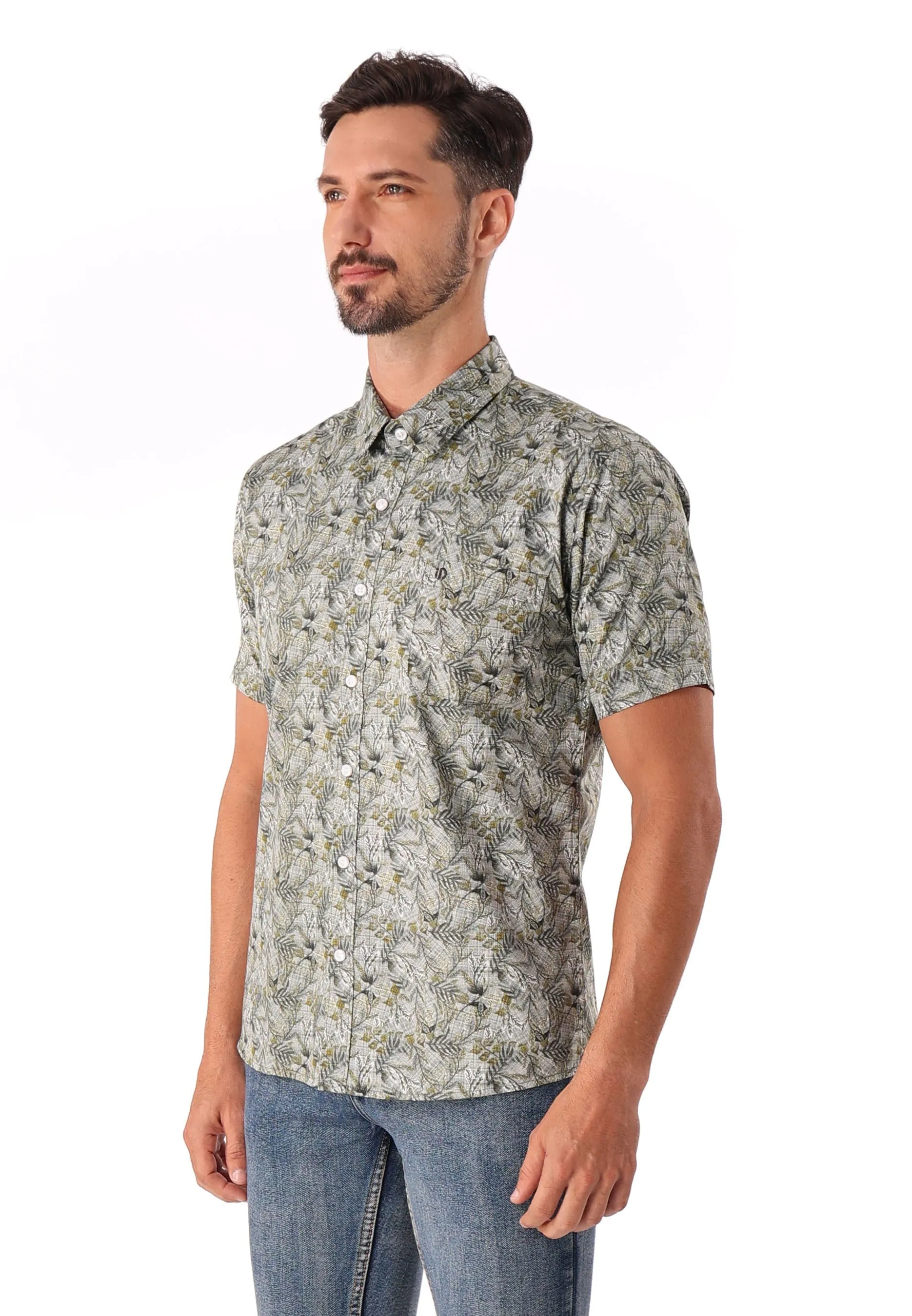 IDEXER SHORT SLEEVE SHIRT [SLIM FIT] ID0253