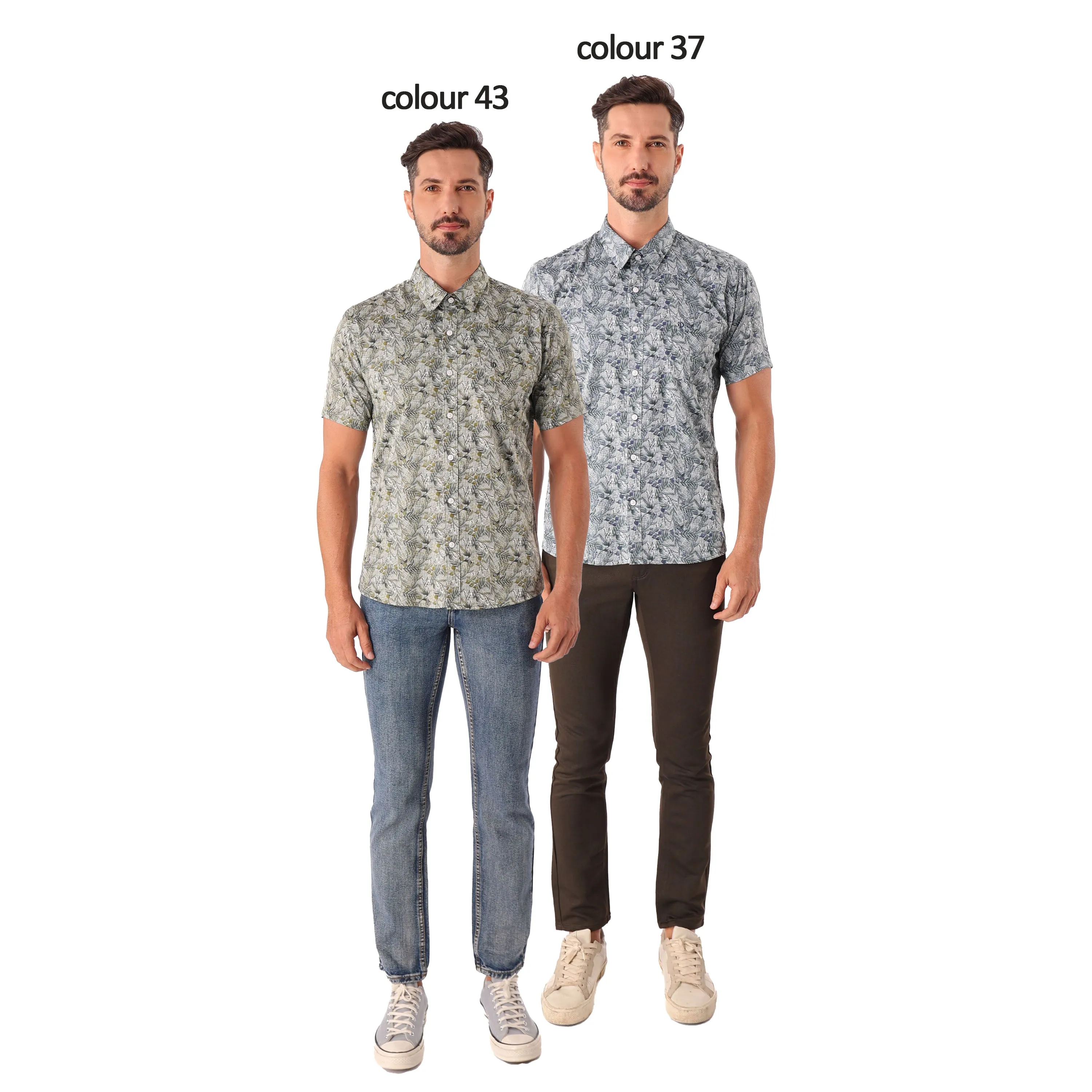 IDEXER SHORT SLEEVE SHIRT [SLIM FIT] ID0253