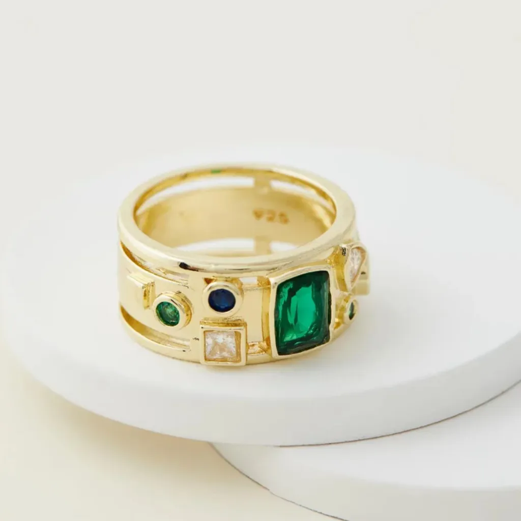 Jalna Gem Ring Thick