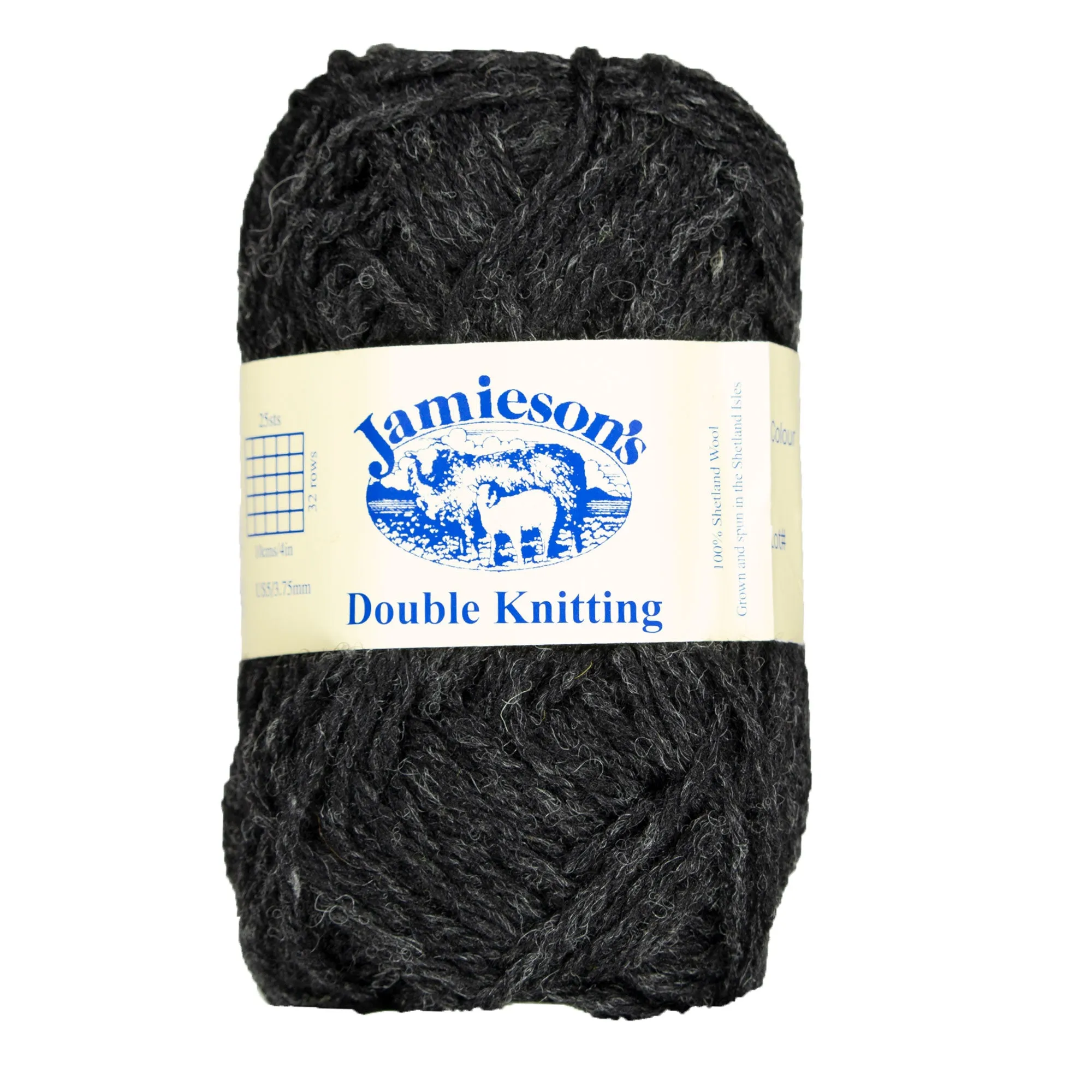 Jamieson's of Shetland Double Knitting Yarn - 126 Charcoal