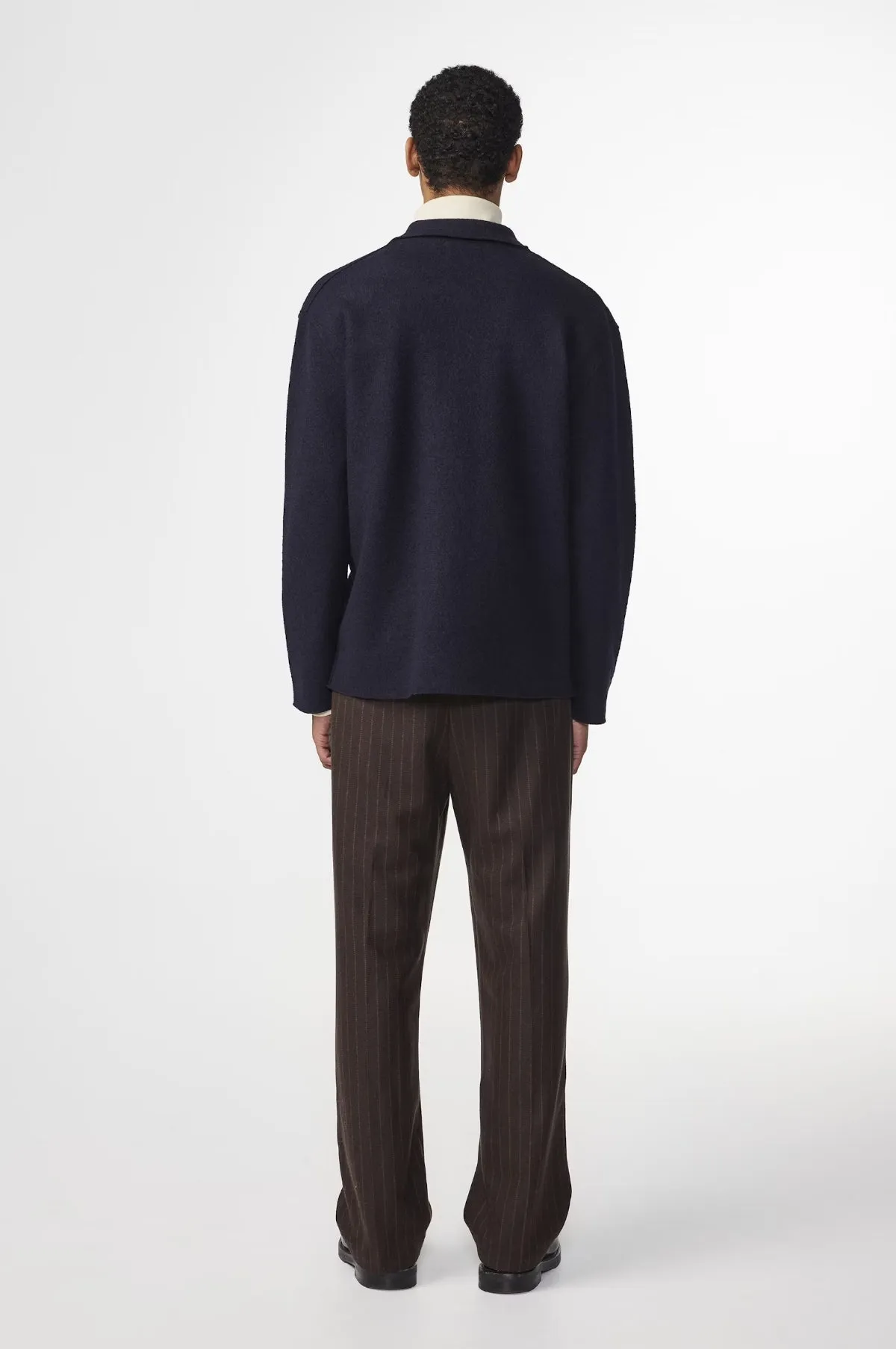 Jonas Overshirt Navy Blue