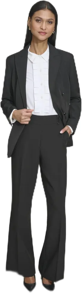 KARL LAGERFELD Women's Classic Double Breasted Suit Blazer