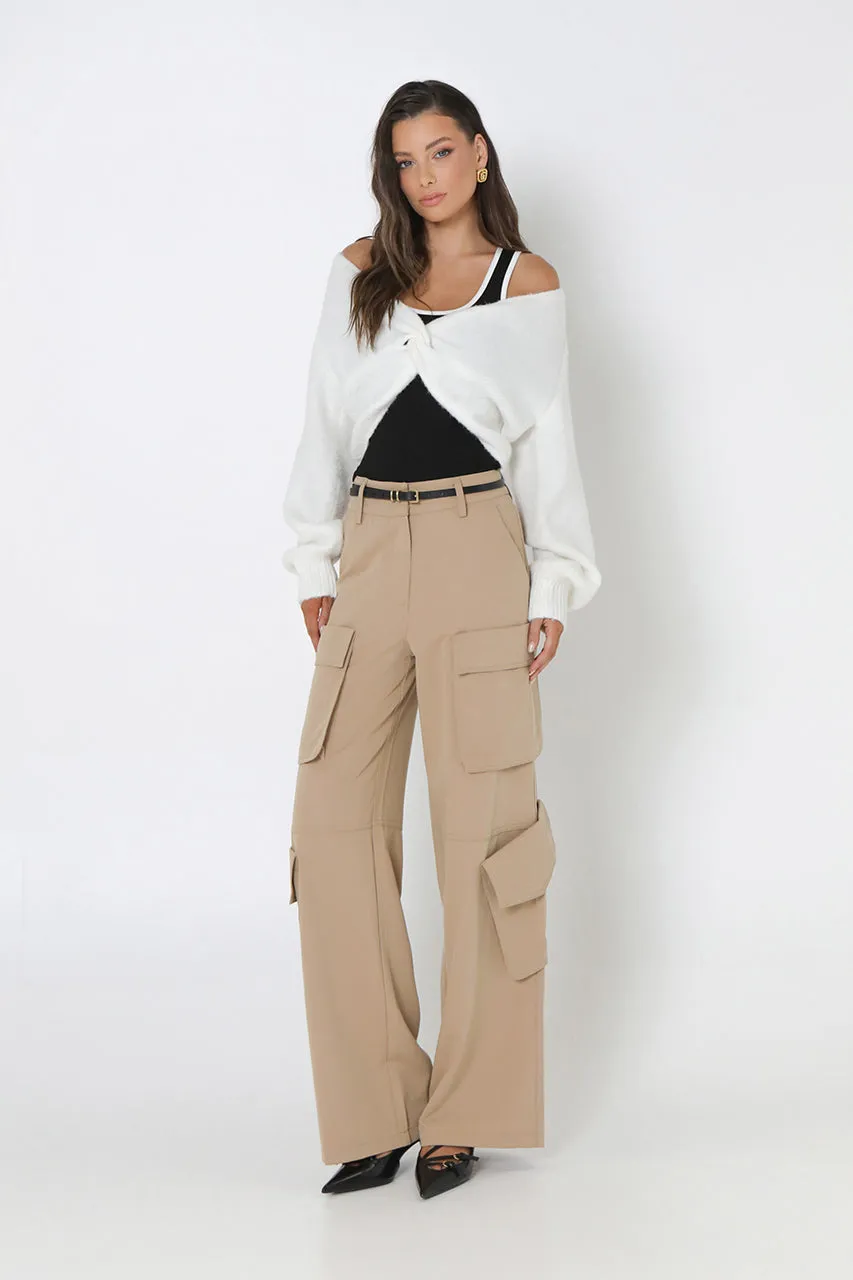Kaya Knit Jumper | White