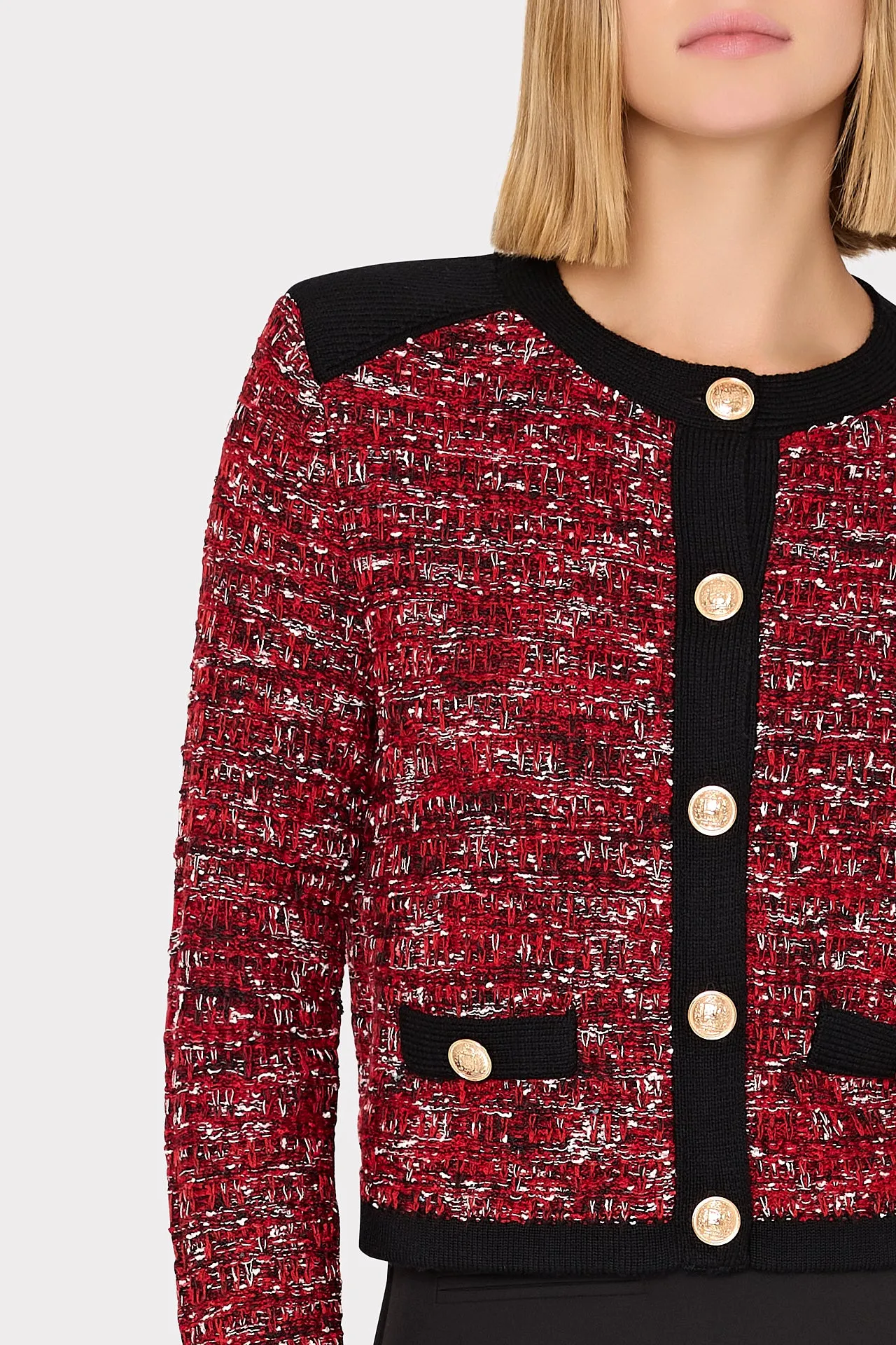 Kelly Textured Knit Cardigan