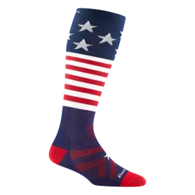 Kids Captain Stripes Over-the-Calf  Lightweight Ski & Snowboard Sock